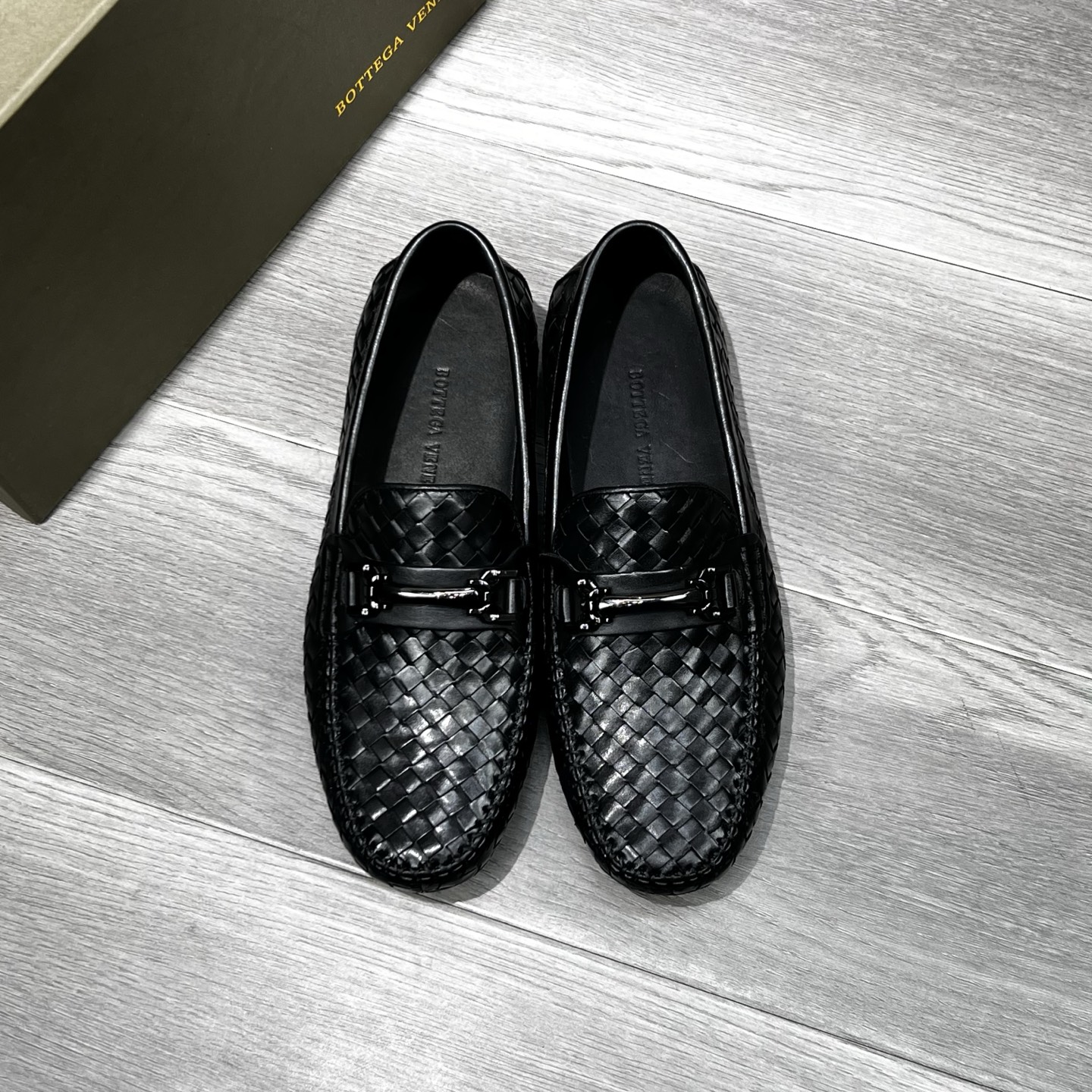 Bottega Veneta Male Loafers Cow Leather