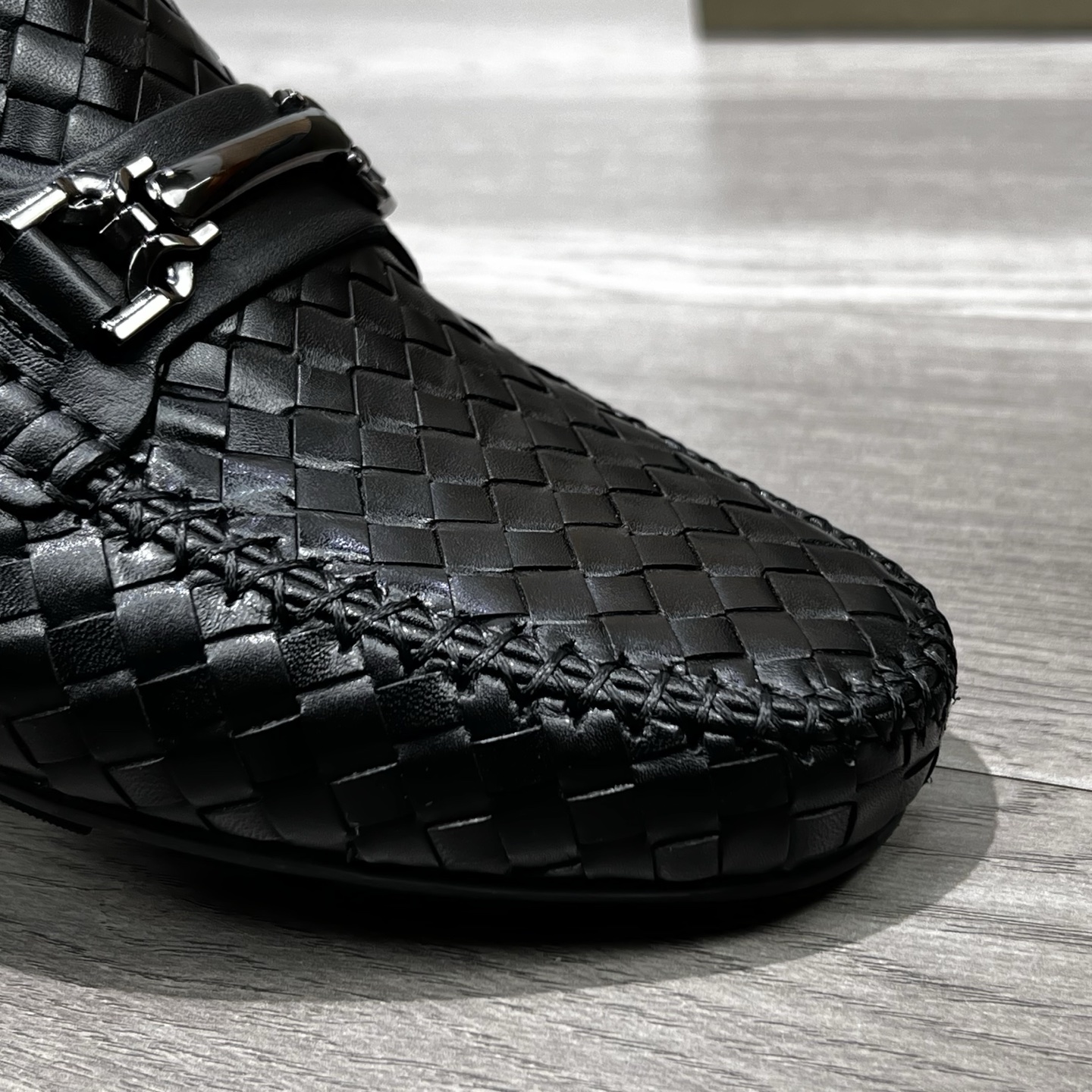 Bottega Veneta Male Loafers Cow Leather