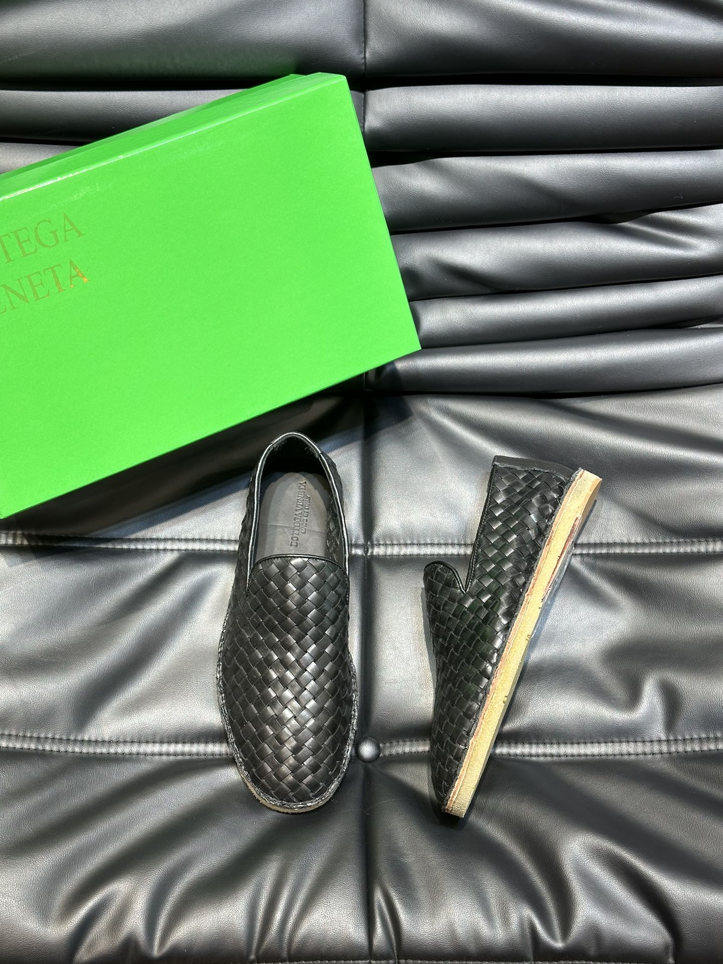Bottega Veneta Male Loafers Real Leather S
