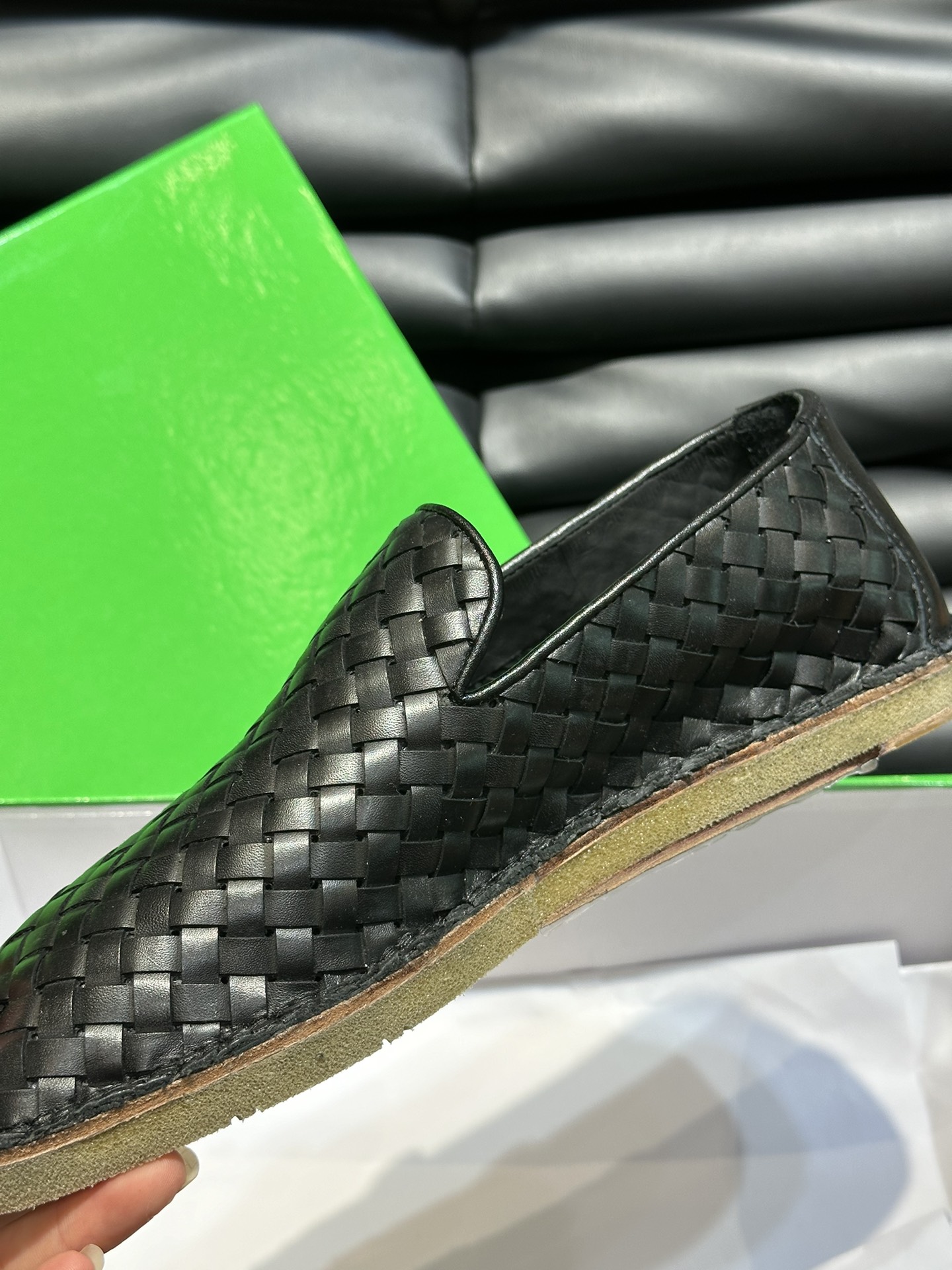 Bottega Veneta Male Loafers Real Leather S