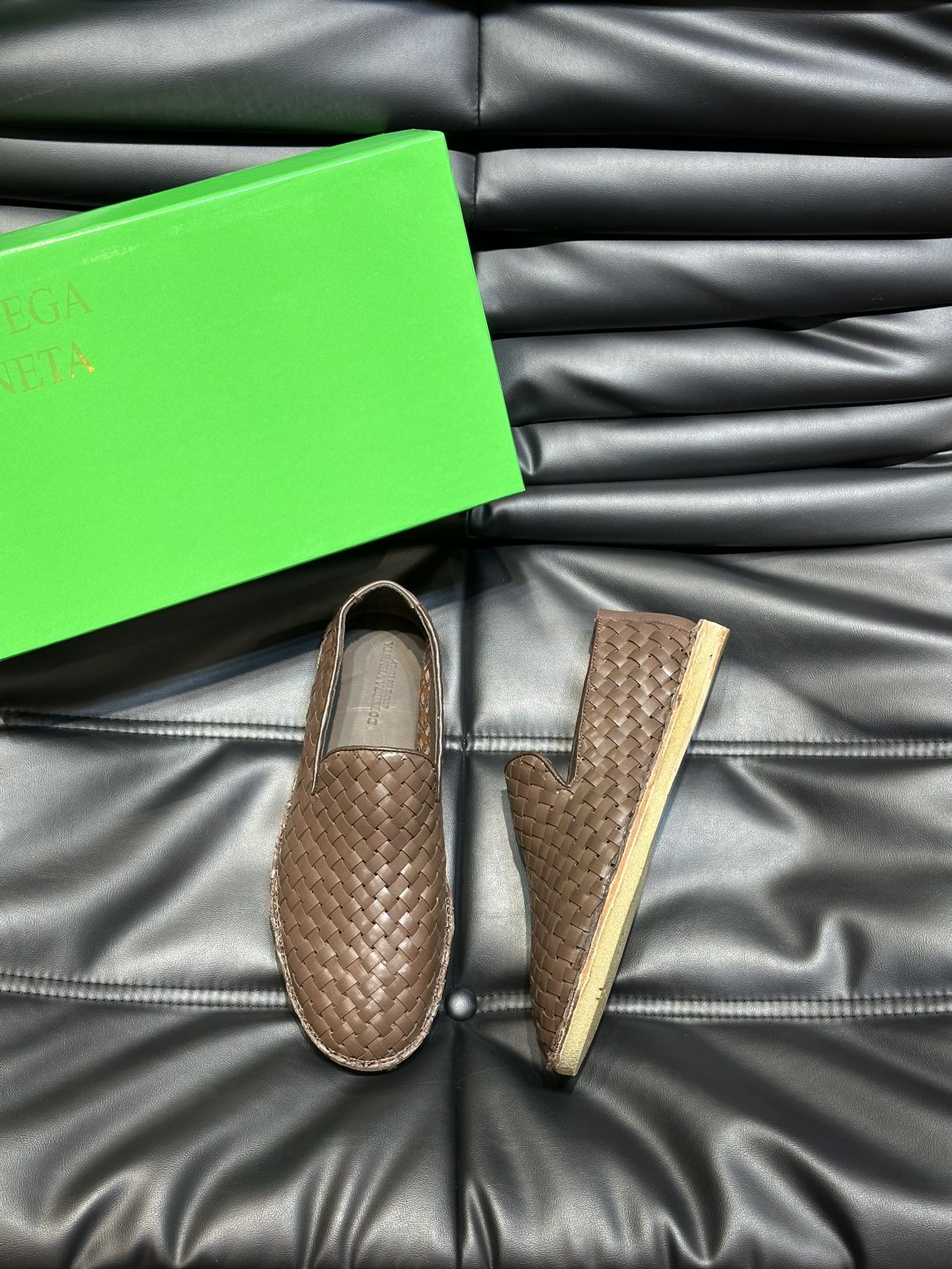 Bottega Veneta Male Loafers Real Leather S