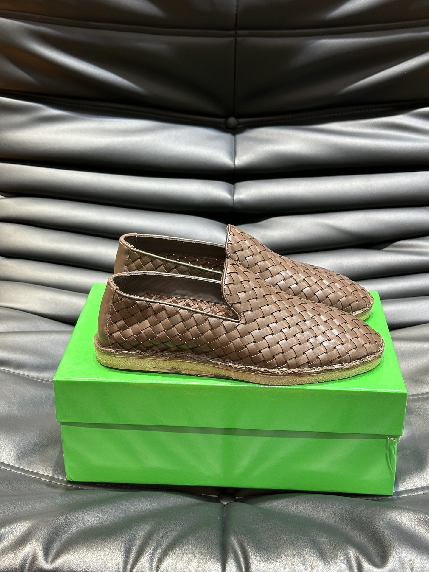 Bottega Veneta Male Loafers Real Leather S