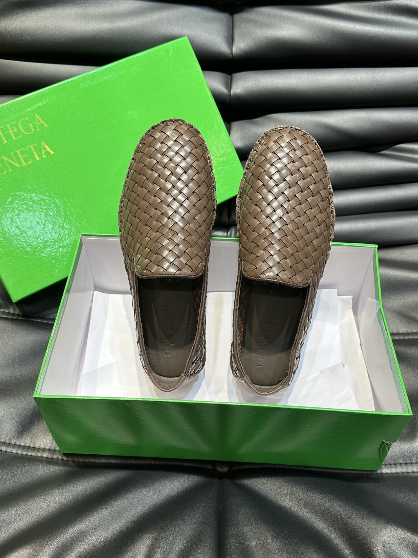 Bottega Veneta Male Loafers Real Leather S