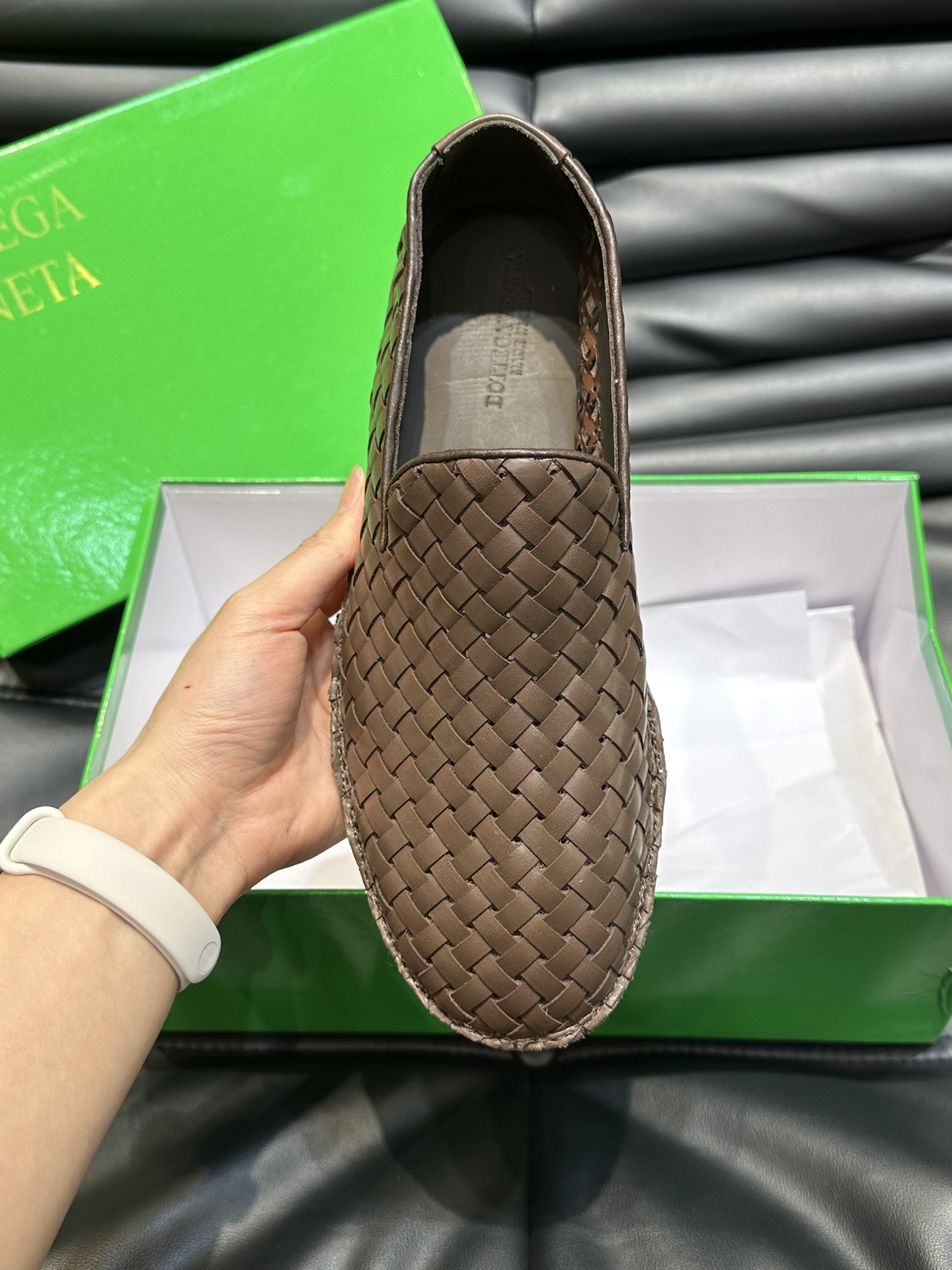 Bottega Veneta Male Loafers Real Leather S