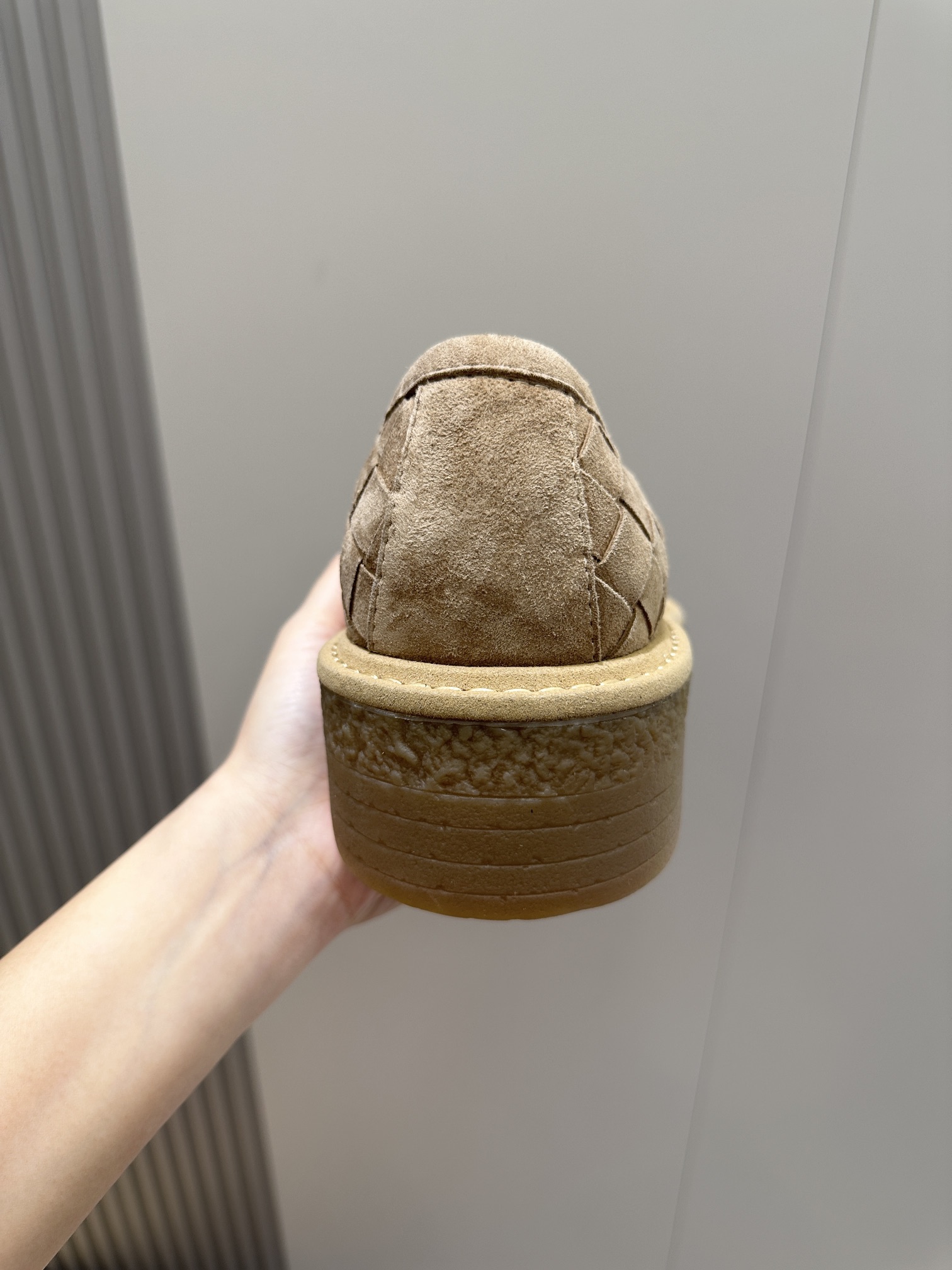 Bottega Veneta Male Leather Shoes Real Leather S