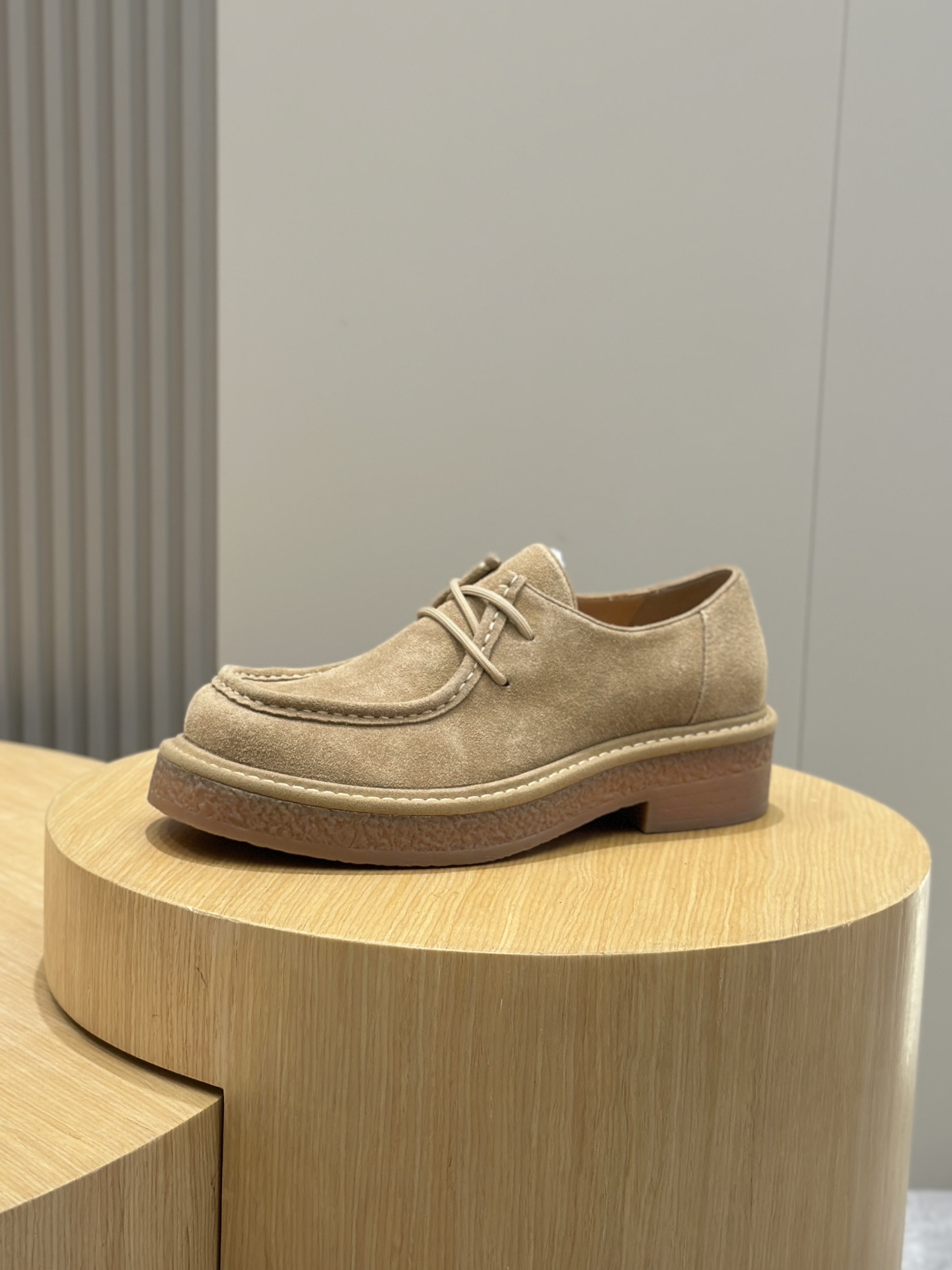 Bottega Veneta Male Leather Shoes Real Leather S