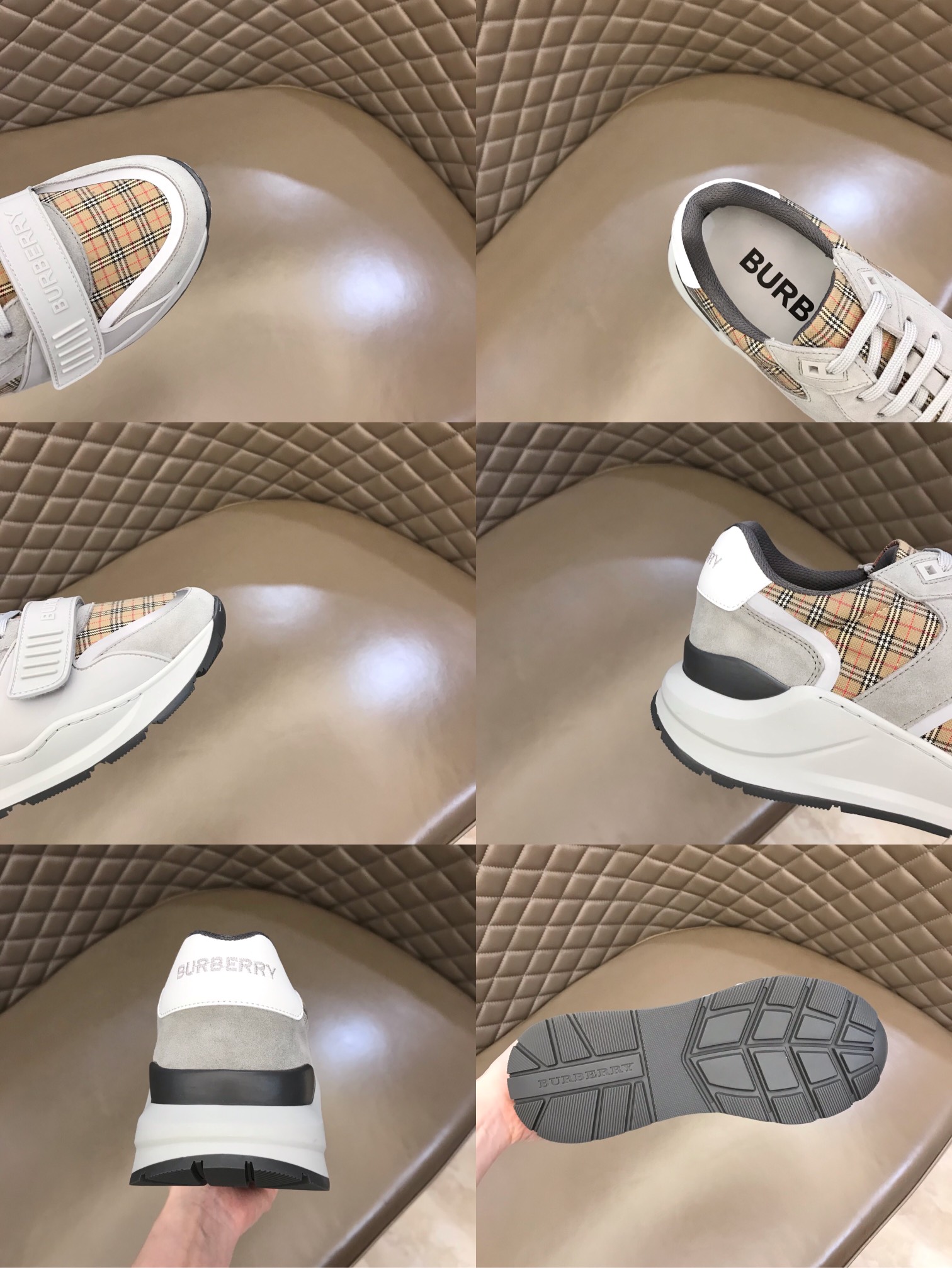 Burberry Male Sneakers Breathable M-l-s