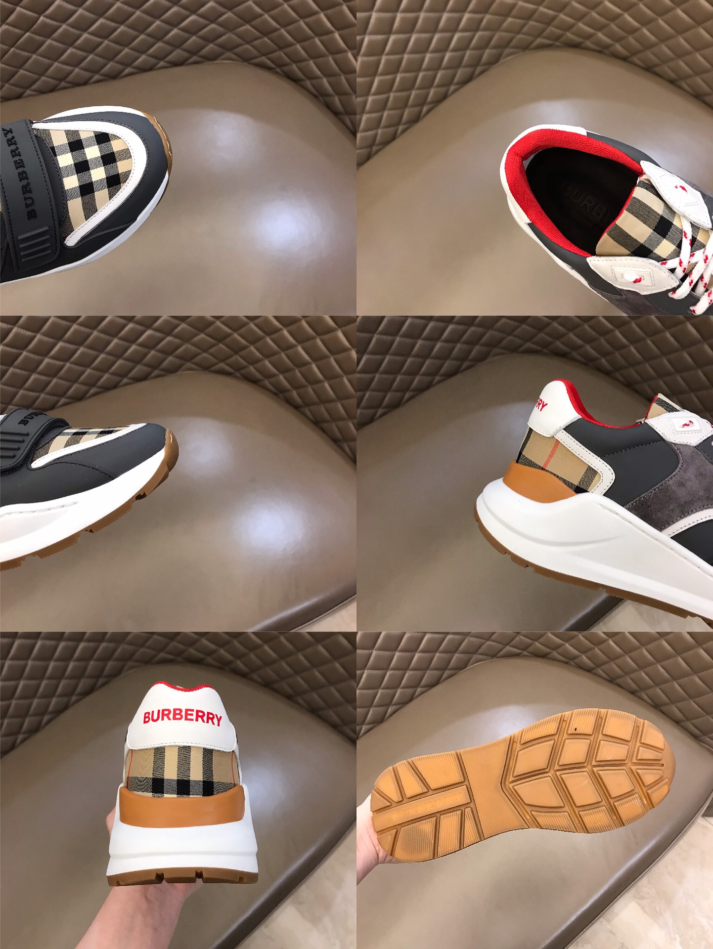 Burberry Male Sneakers Breathable M-l-s