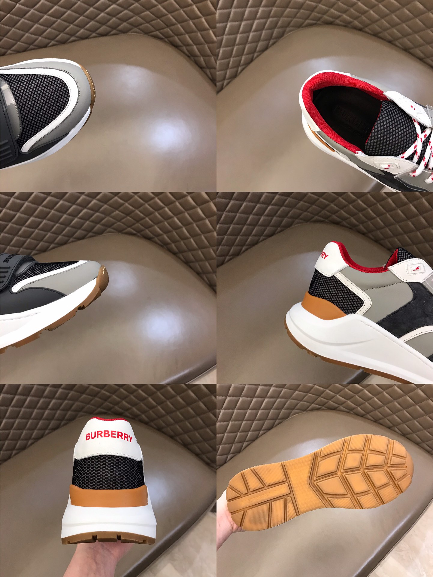 Burberry Male Sneakers Breathable M-l-s