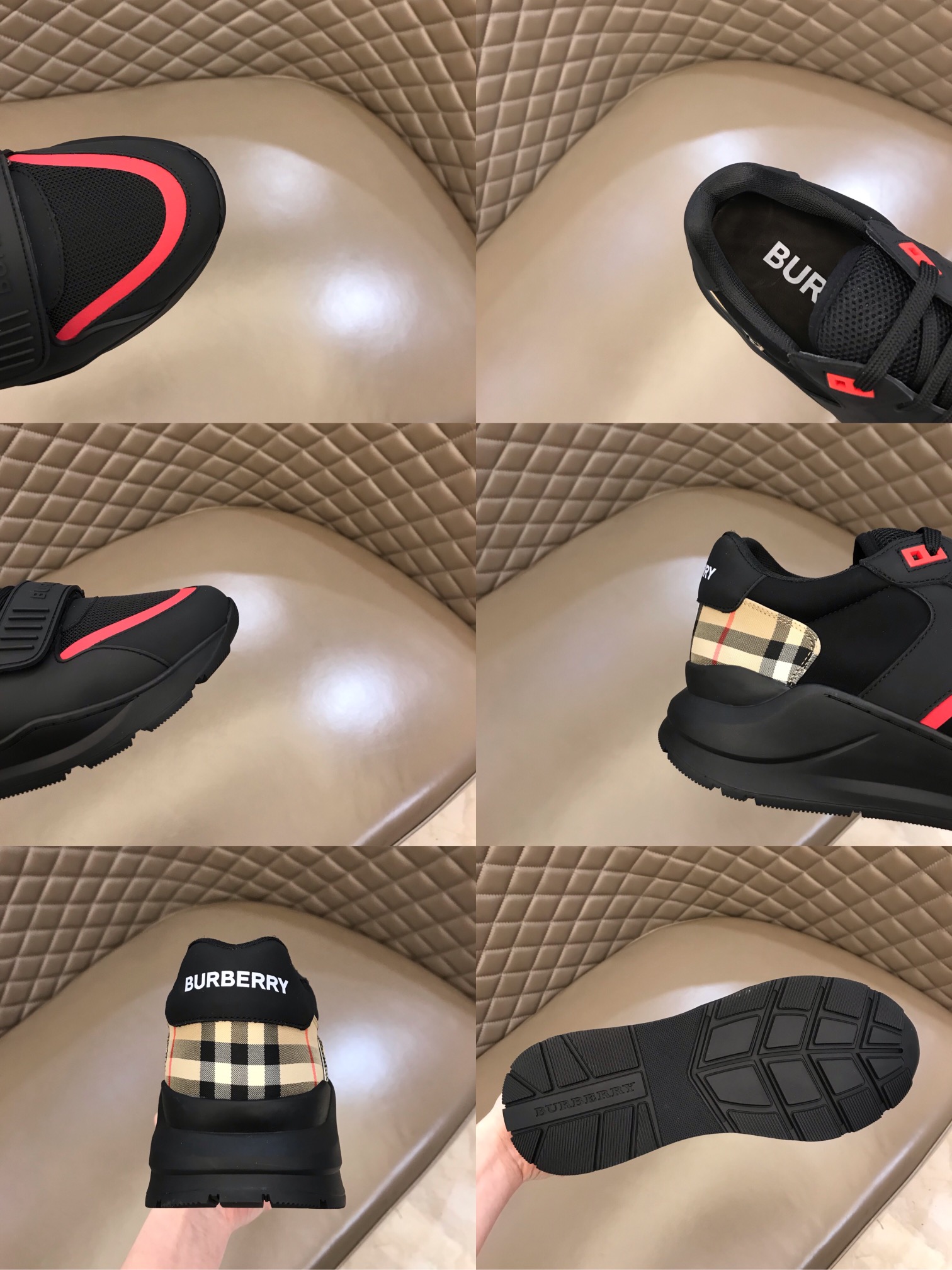 Burberry Male Sneakers Breathable M-l-s
