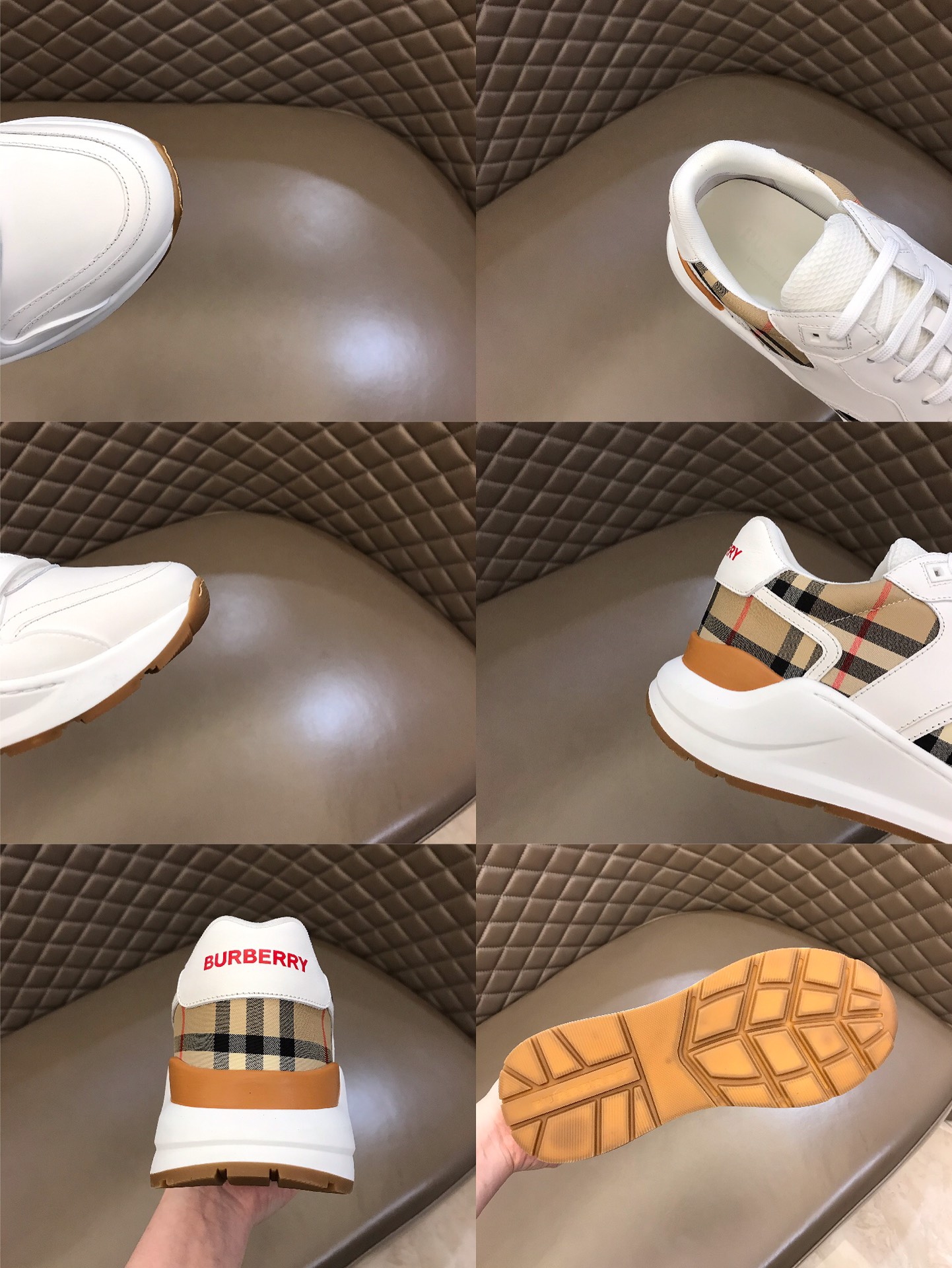 Burberry Male Sneakers Breathable M-l-s