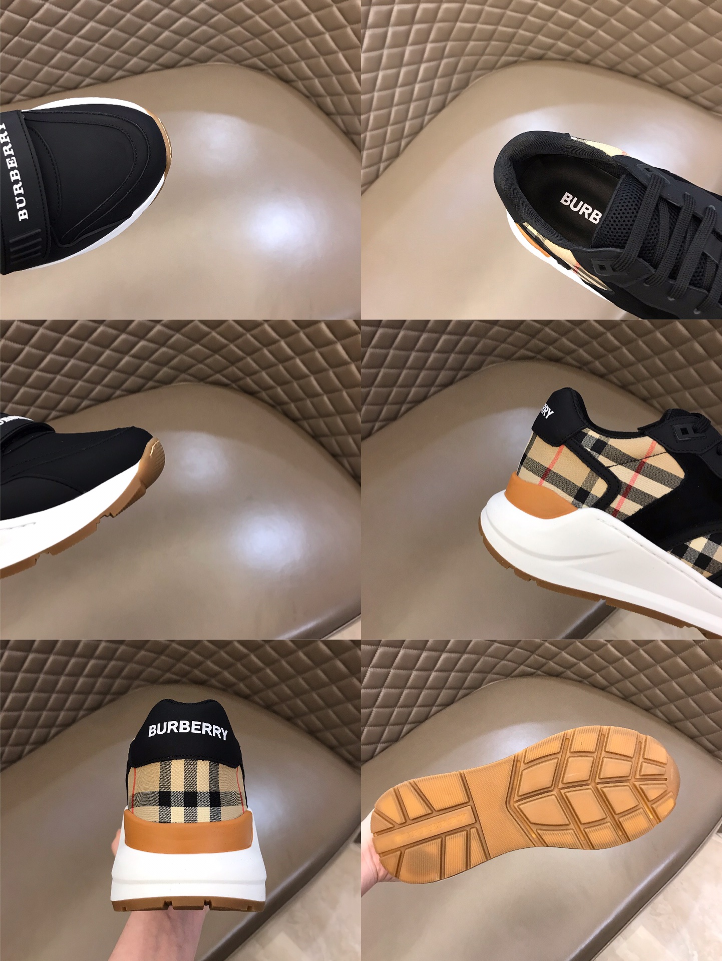 Burberry Male Sneakers Breathable M-l-s