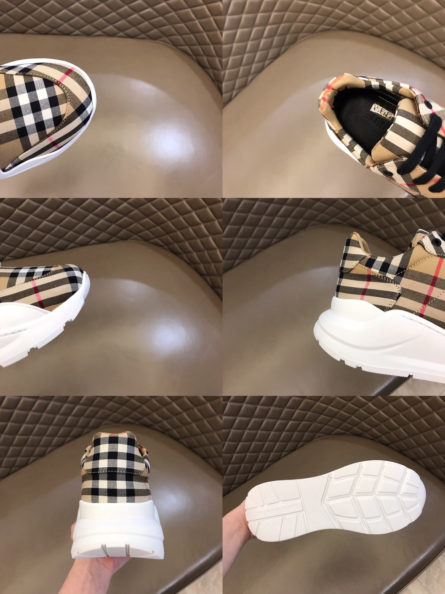 Burberry Male Sneakers Breathable M-l-s