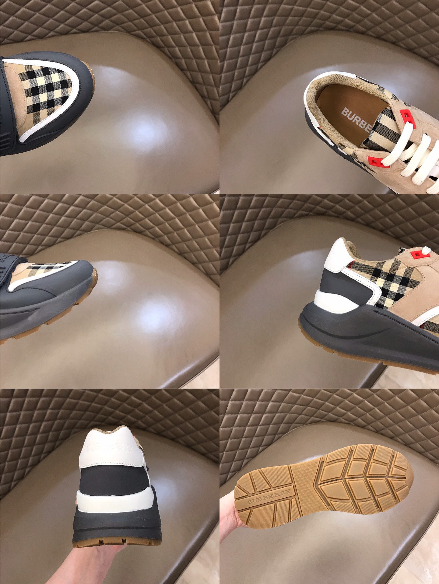 Burberry Male Sneakers Breathable M-l-s
