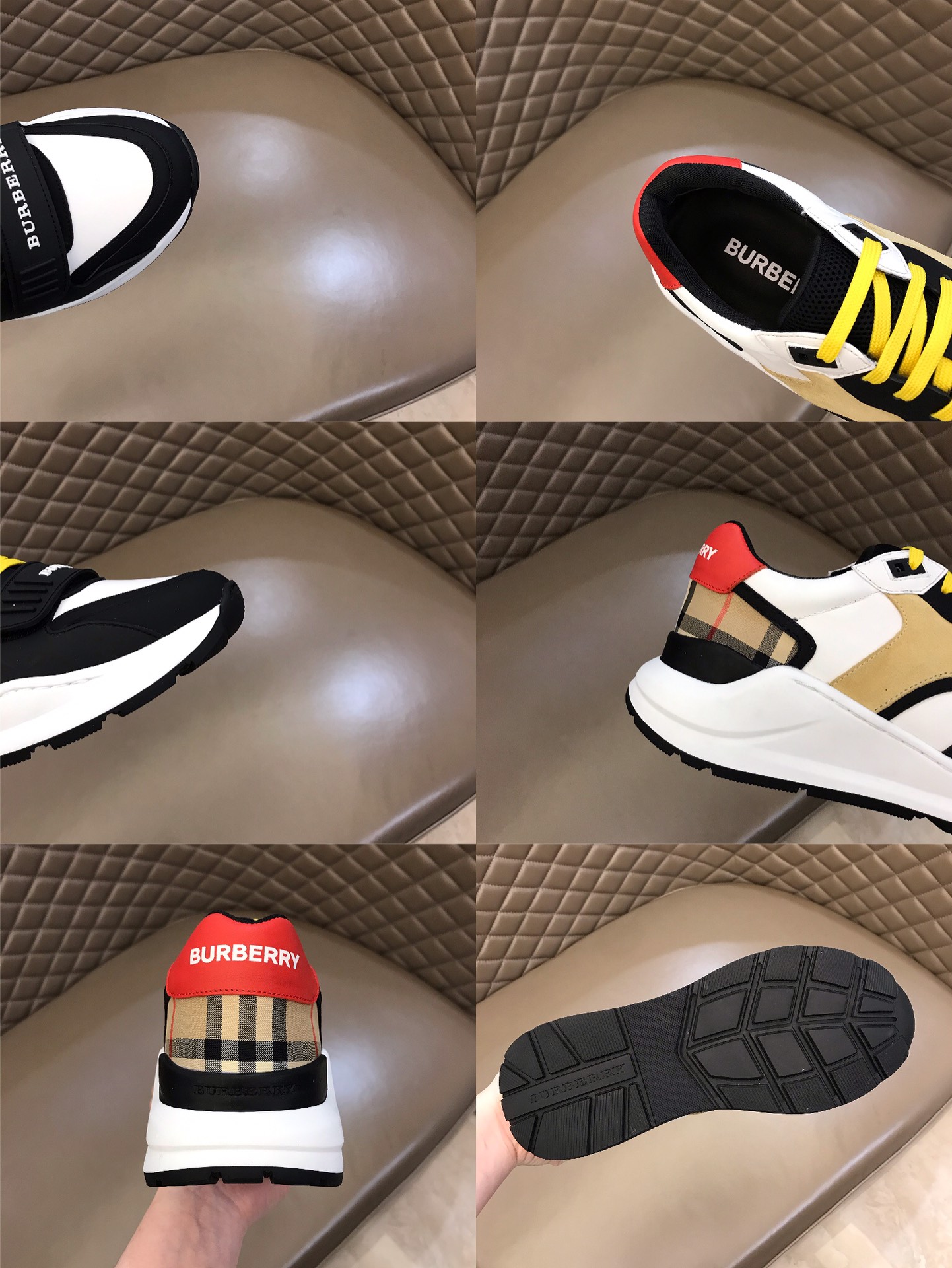 Burberry Male Sneakers Breathable M-l-s