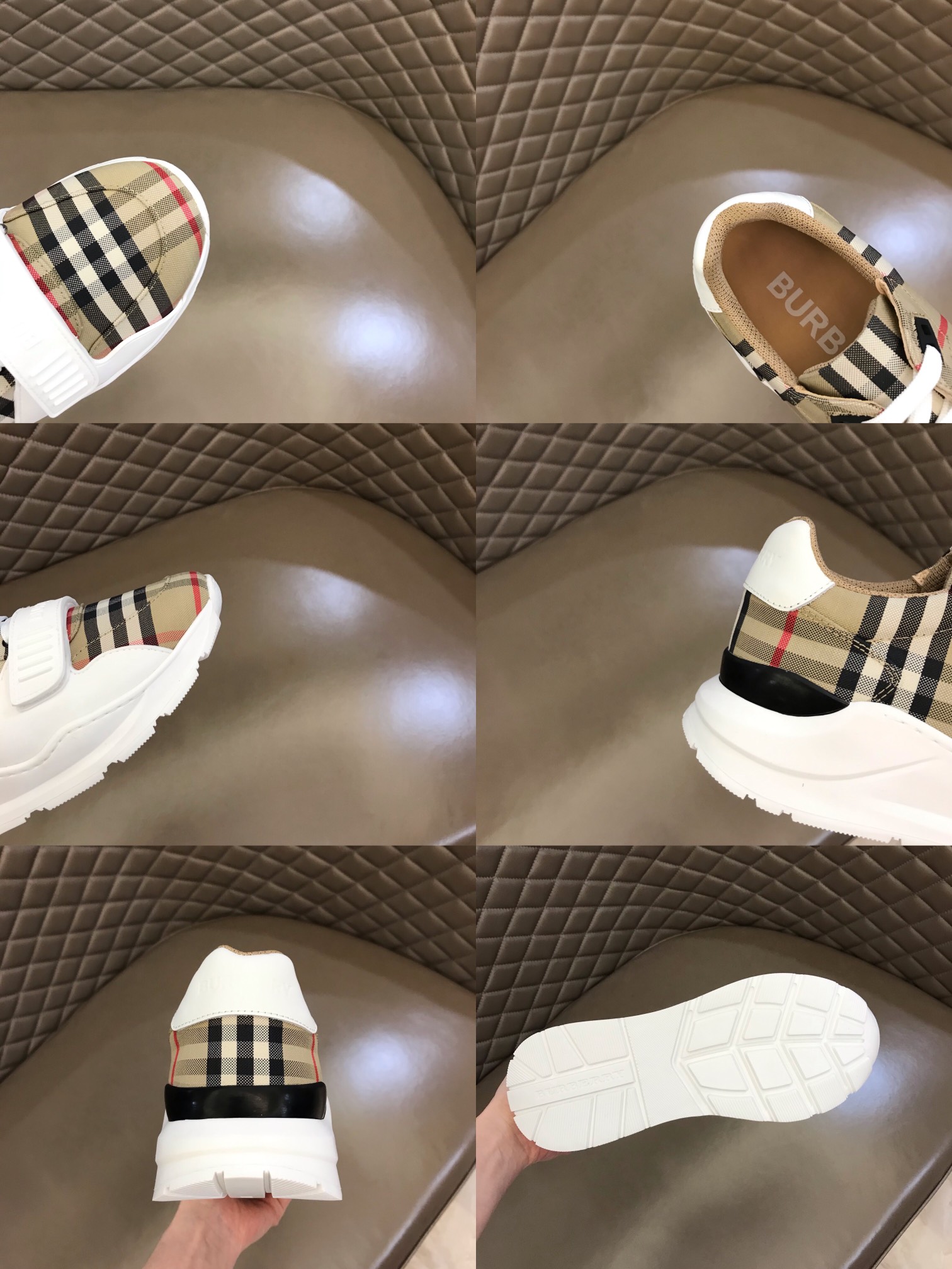 Burberry Male Sneakers Breathable M-l-s