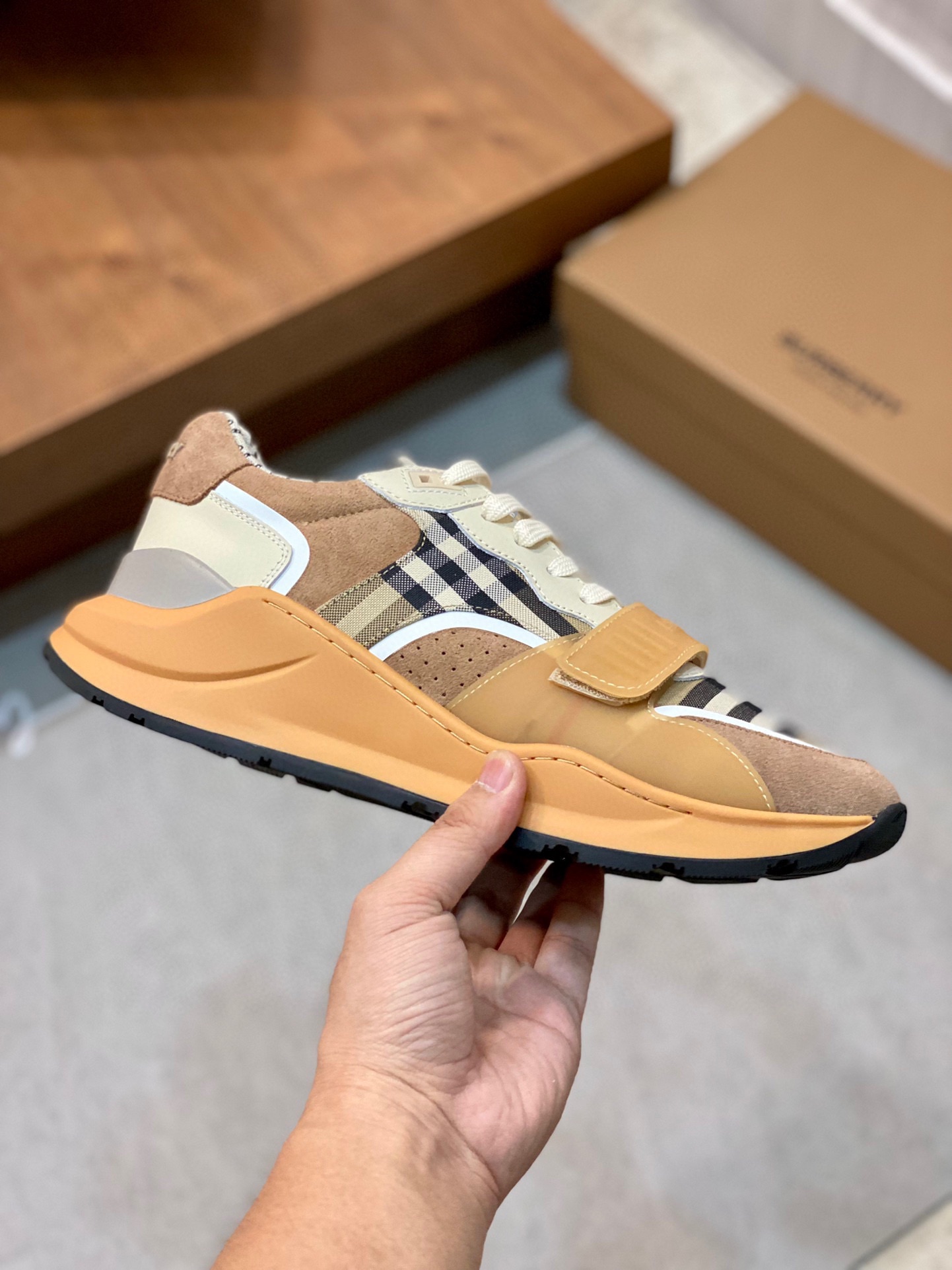 Burberry Male Sneakers Breathable M-l-s