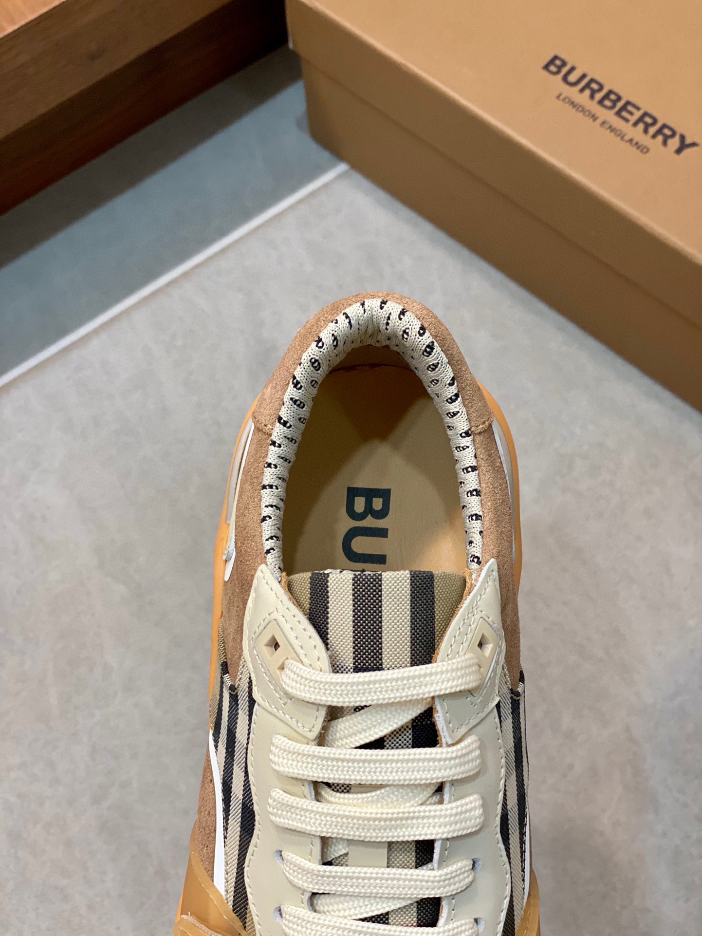 Burberry Male Sneakers Breathable M-l-s