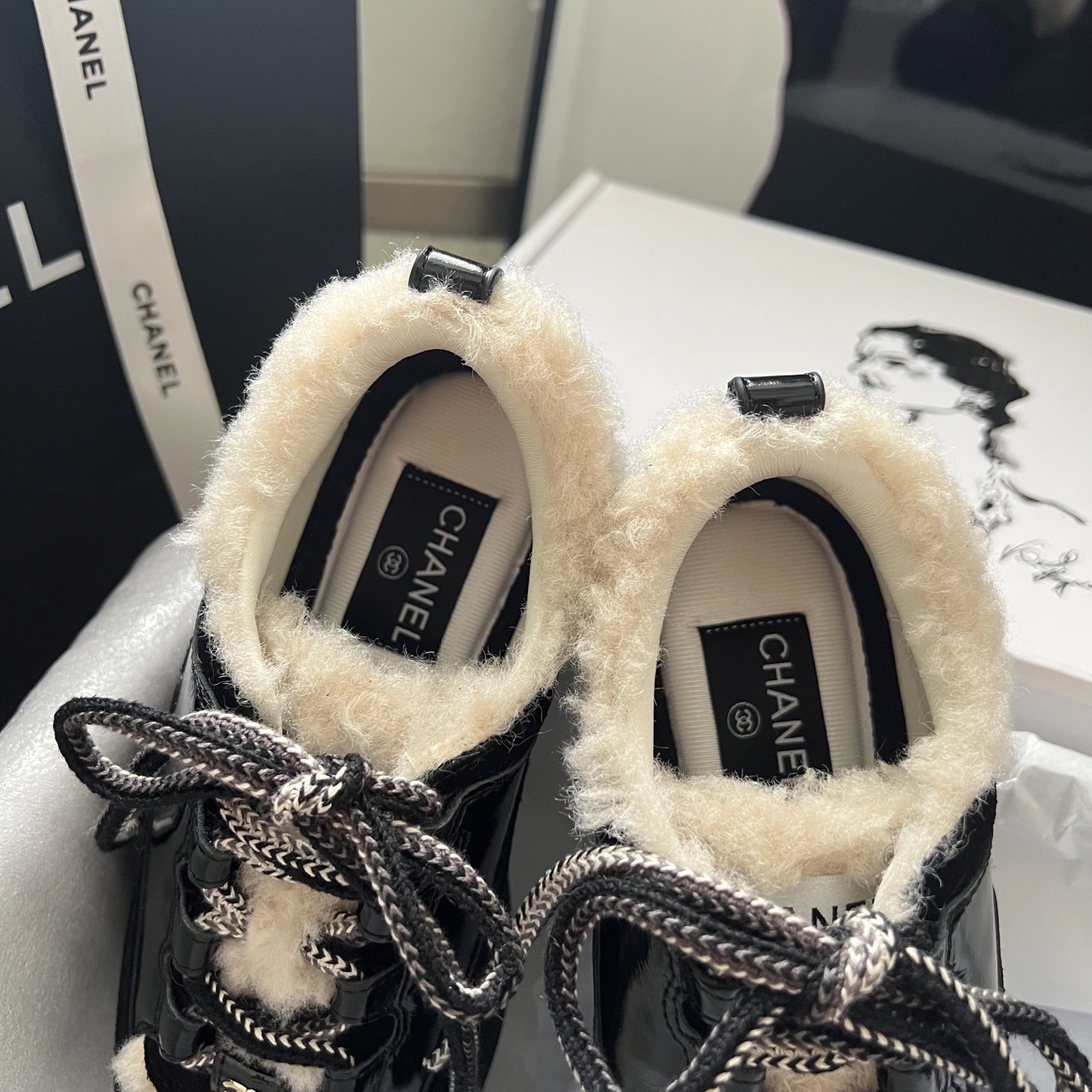 Chanel Sneakers Mesh Breathable L-s