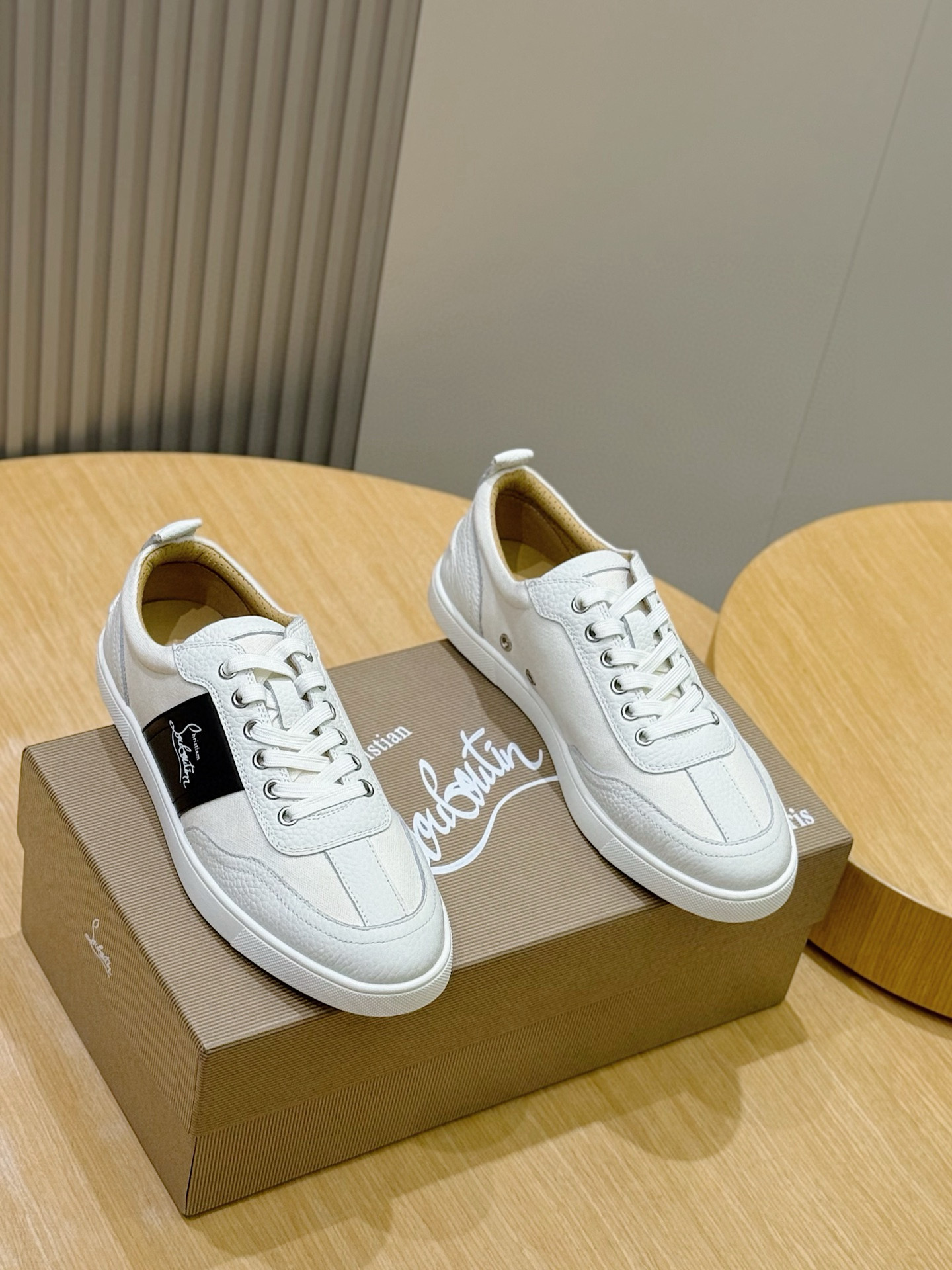 Male Sneakers Red L-s