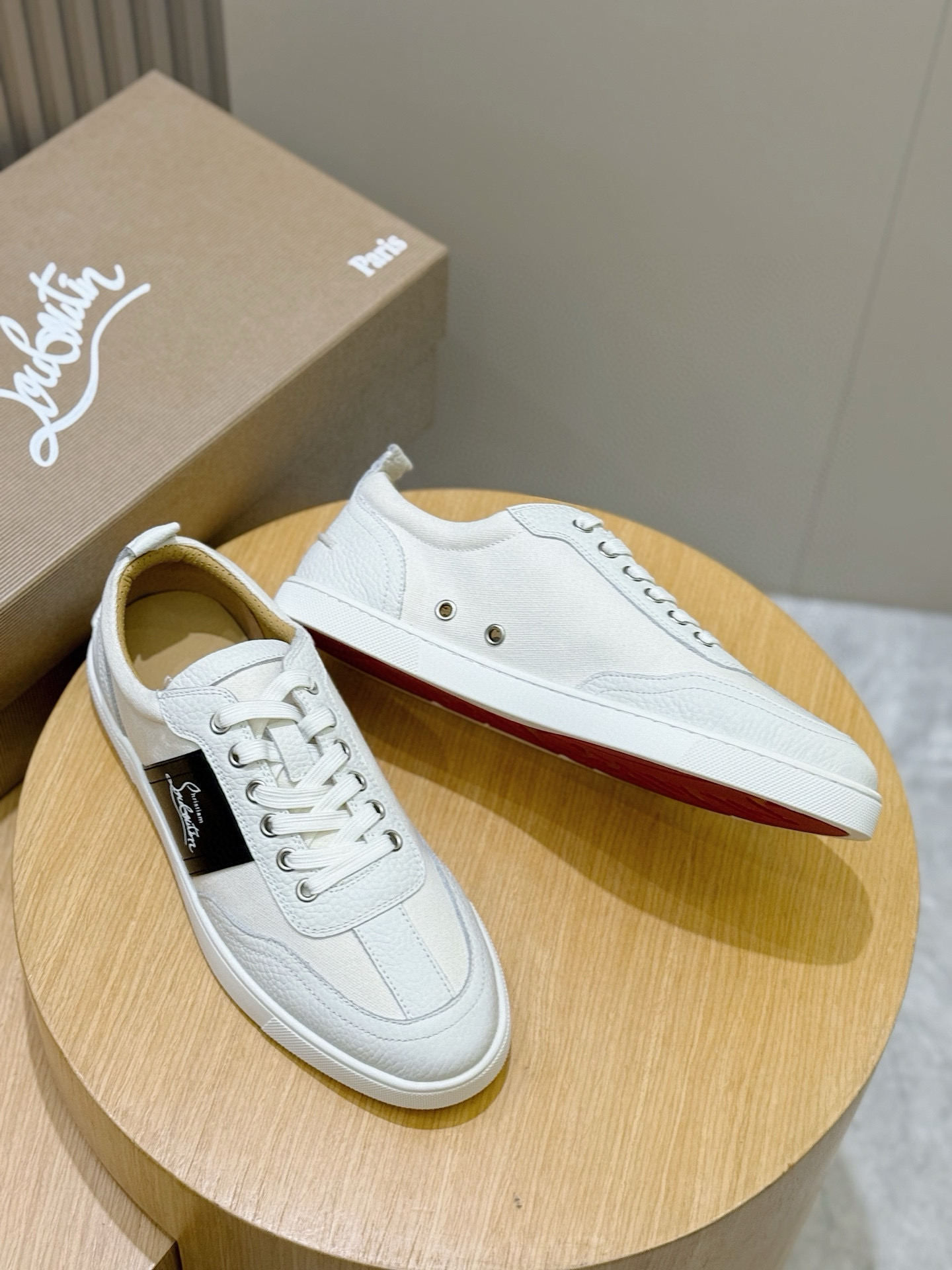 Male Sneakers Red L-s