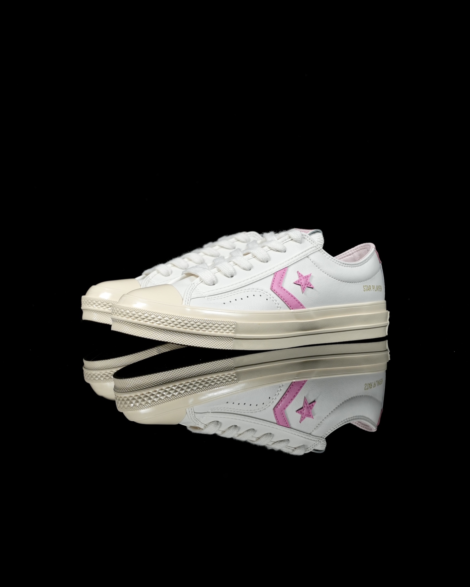 Converse Basic Shoes Pink L-s