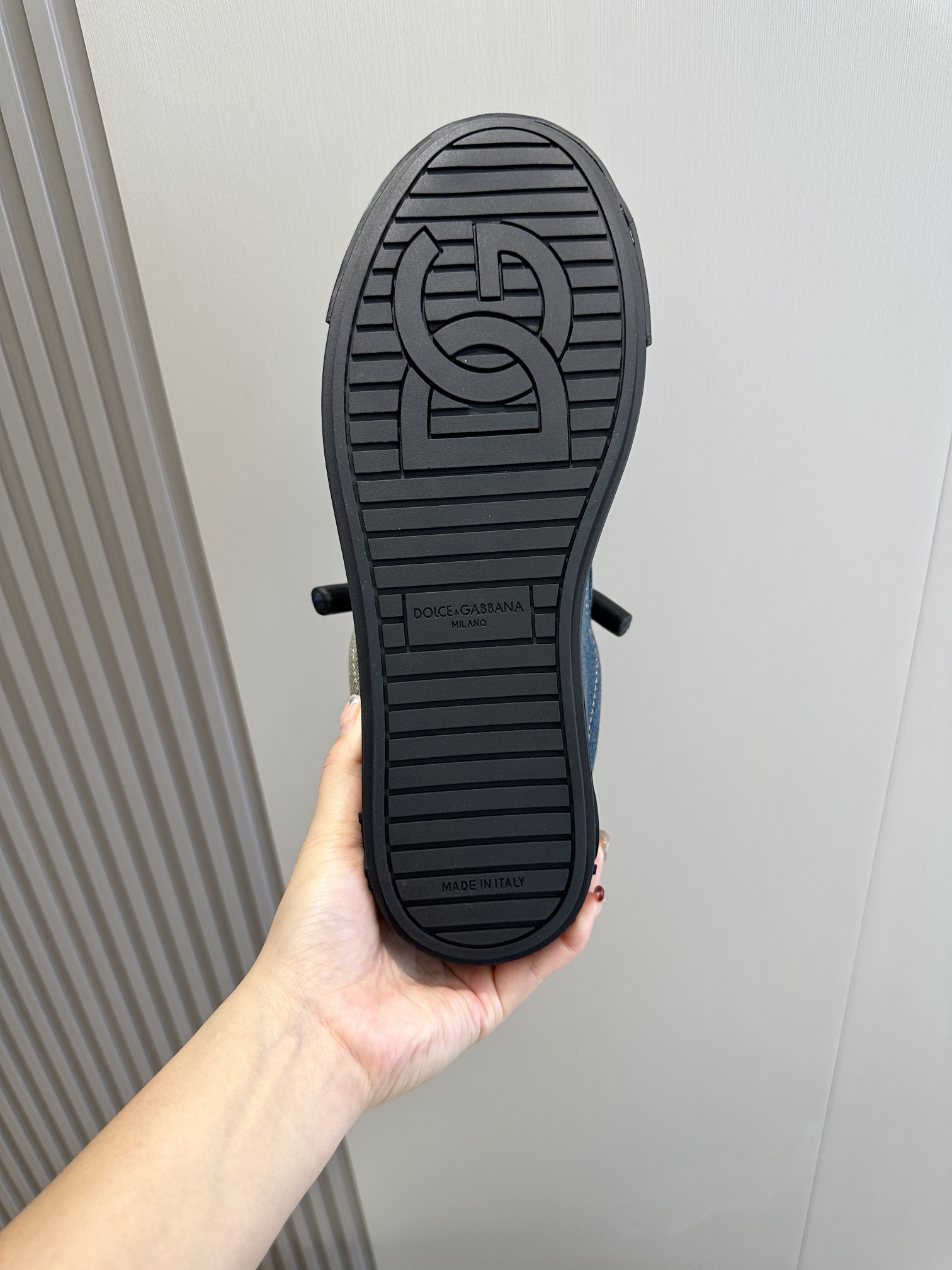 Dolce Gabbana Male Sneakers Breathable S