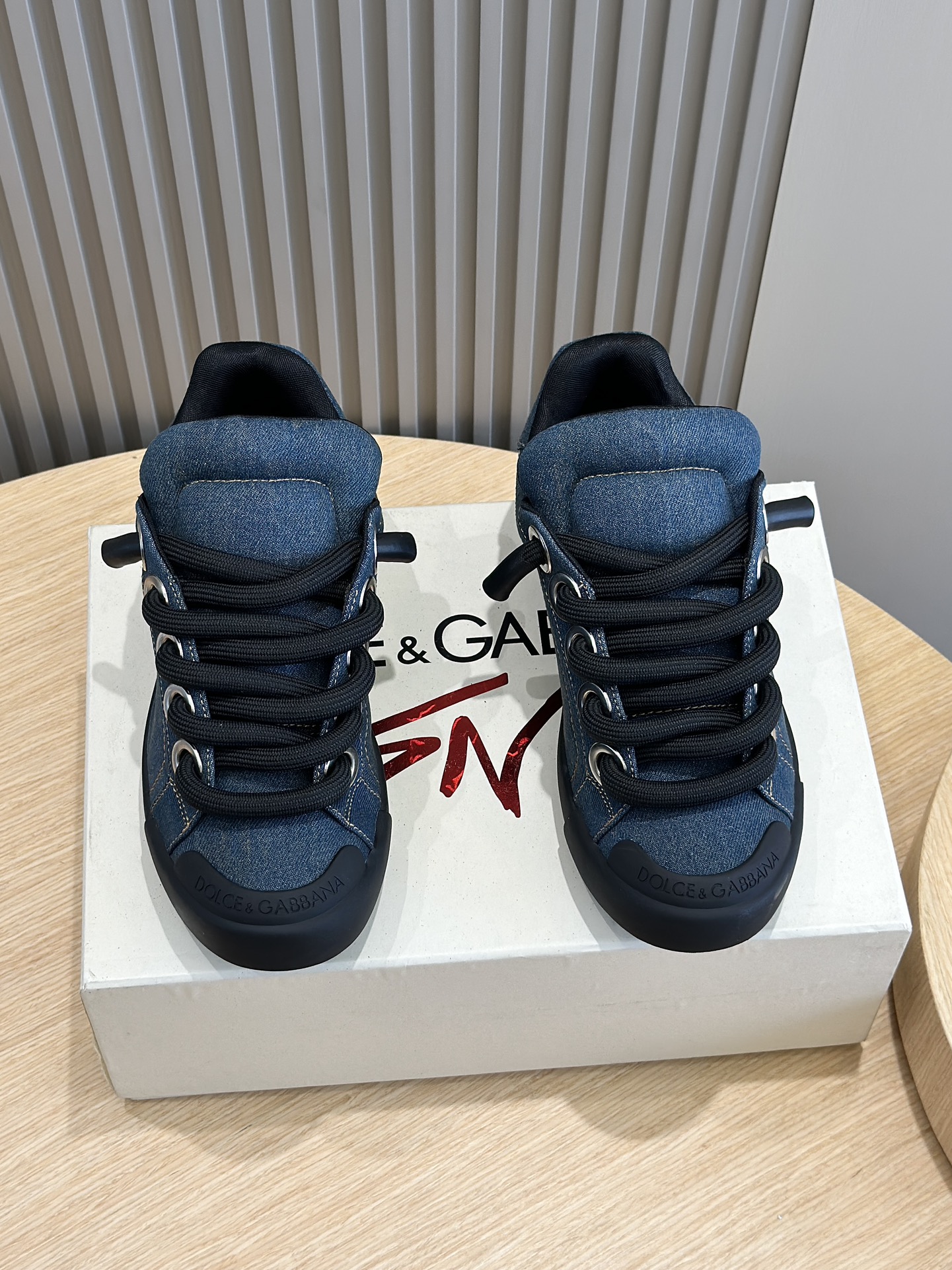 Dolce Gabbana Male Sneakers Breathable S