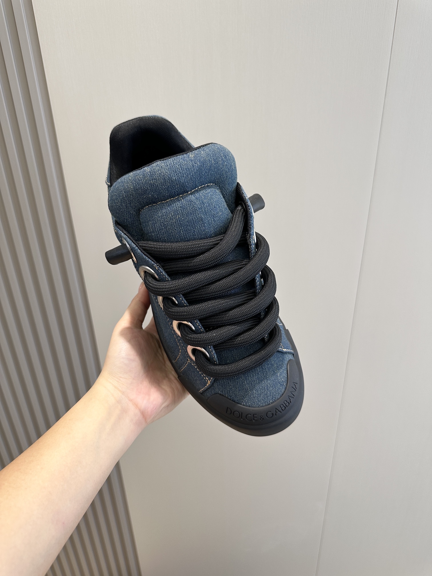 Dolce Gabbana Male Sneakers Breathable S