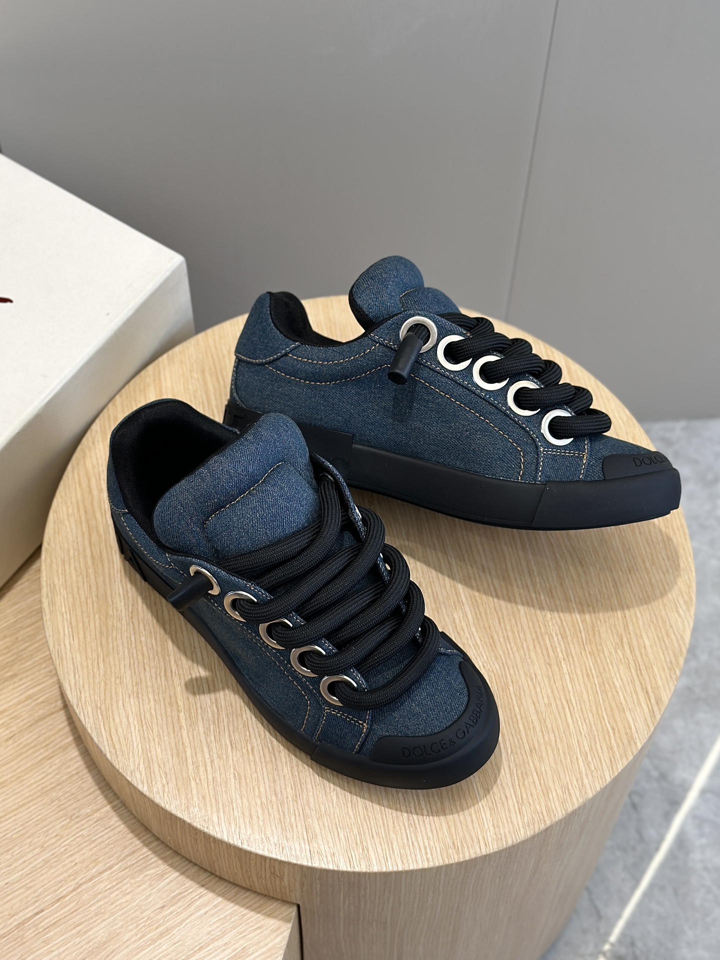 Dolce Gabbana Male Sneakers Breathable S