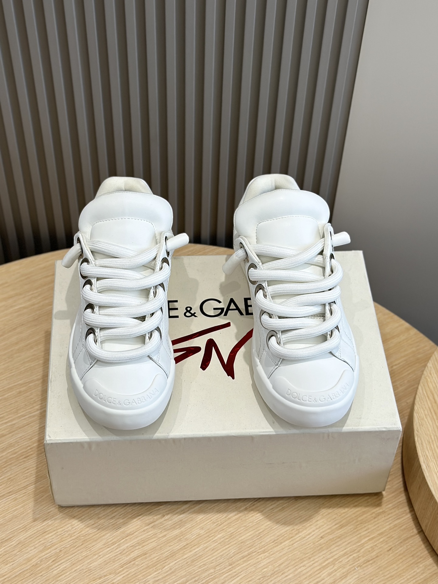 Dolce Gabbana Male Sneakers Breathable S