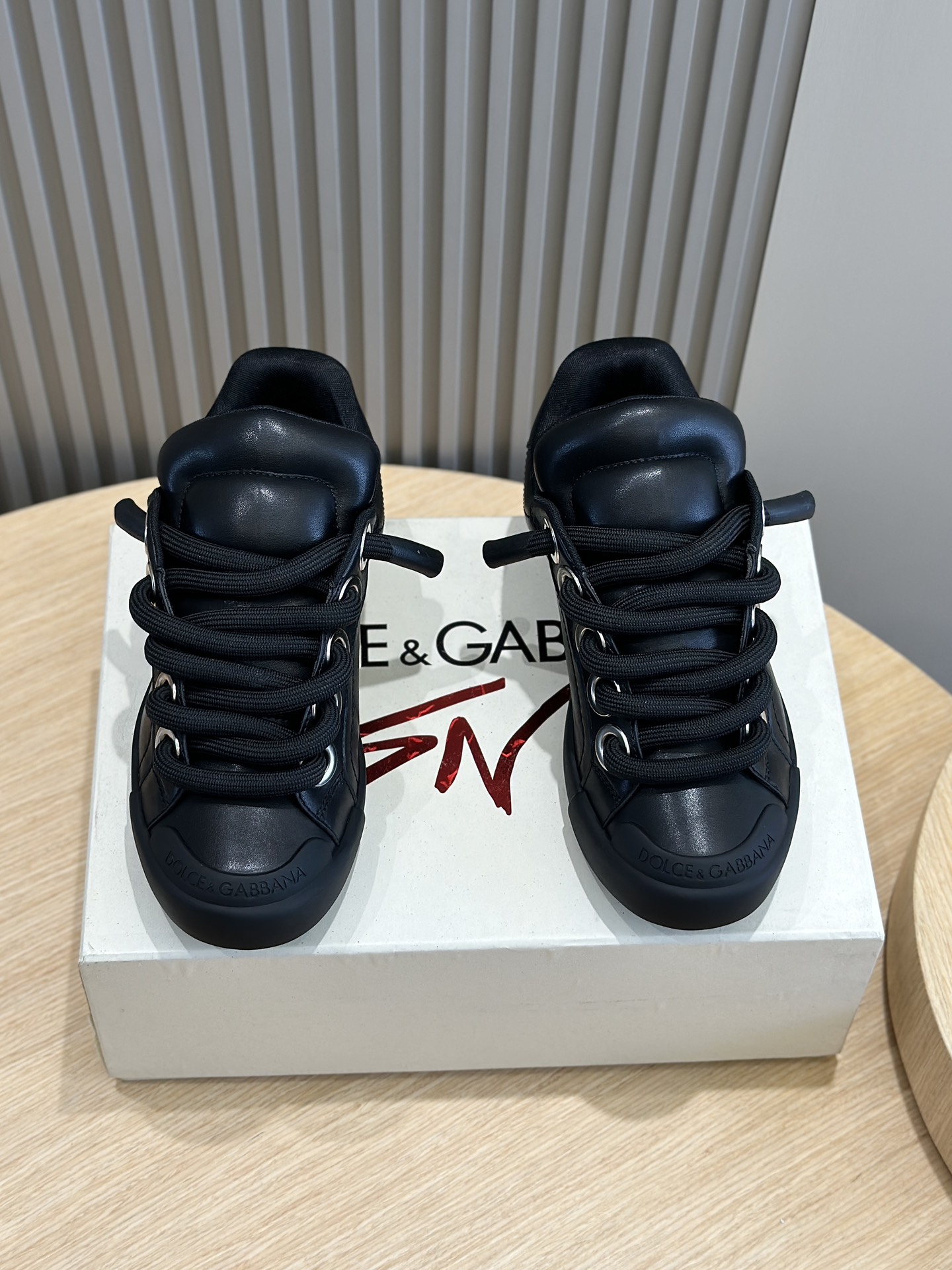 Dolce Gabbana Male Sneakers Breathable S