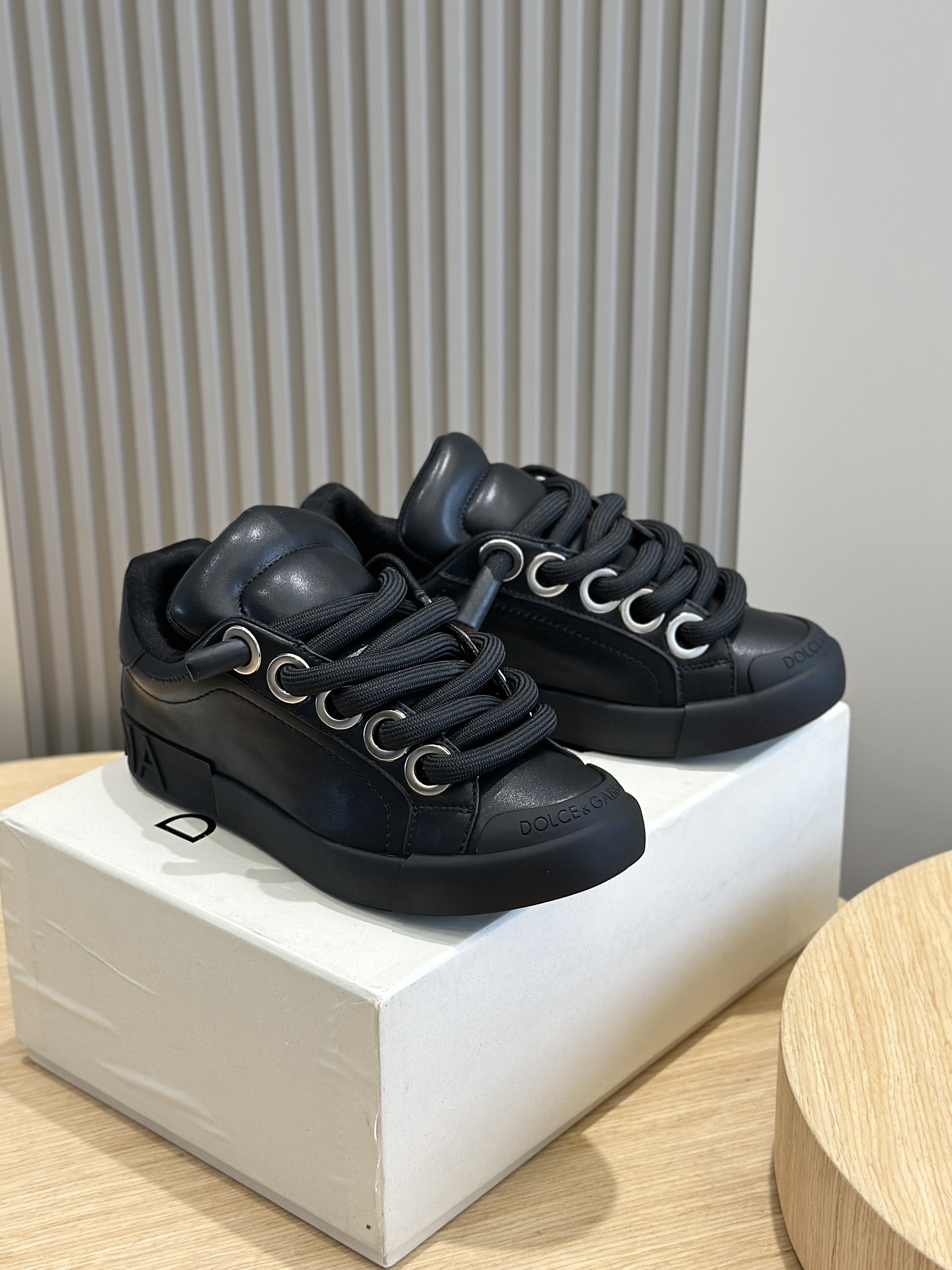 Dolce Gabbana Male Sneakers Breathable S
