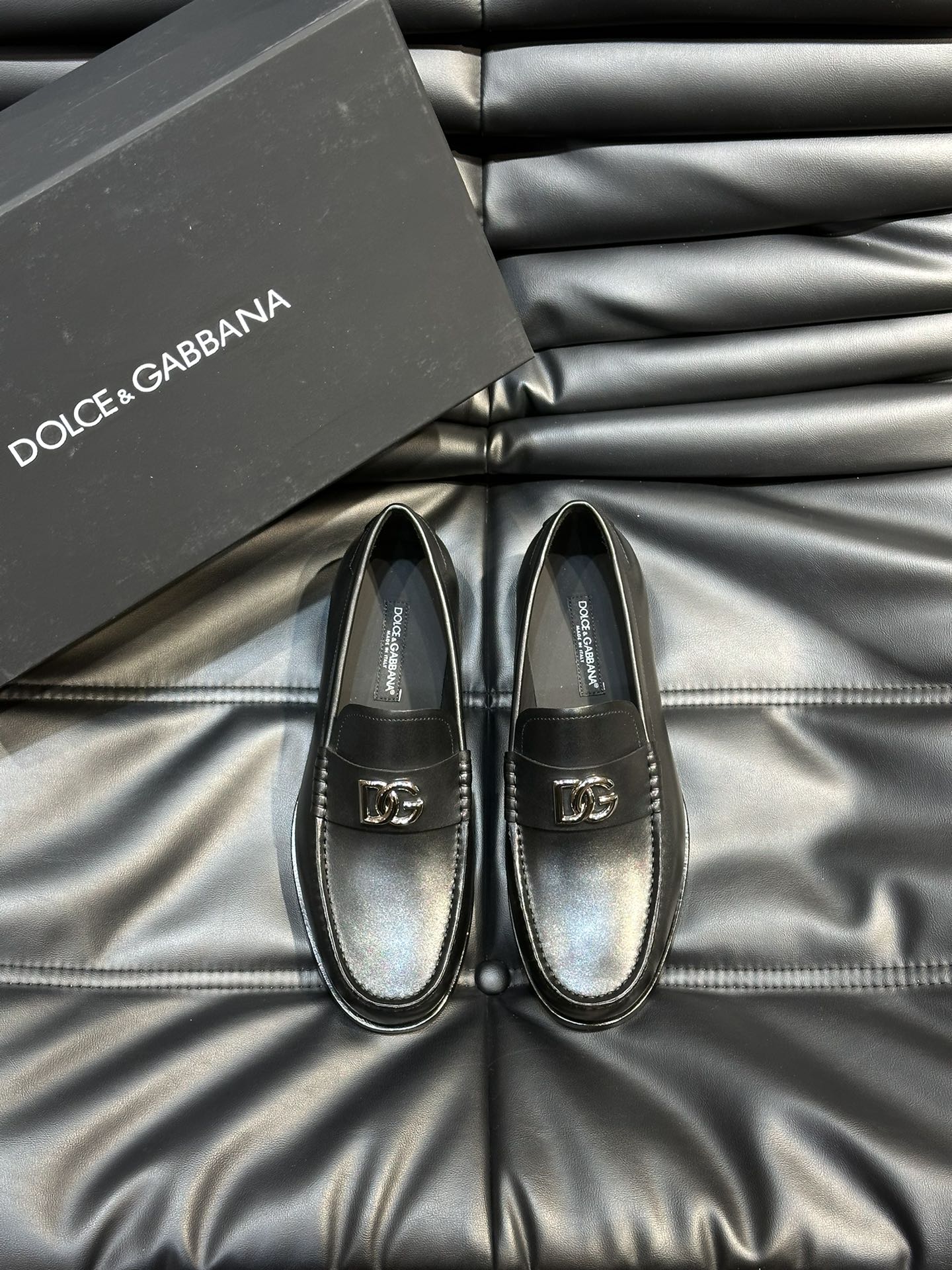 Dolce Gabbana Male Leather Shoes Real Leather Breathable S