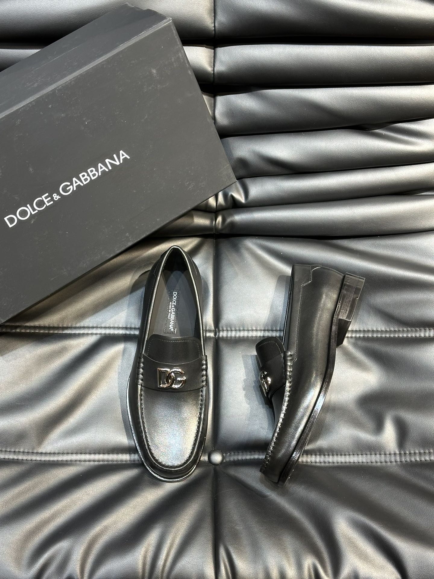 Dolce Gabbana Male Leather Shoes Real Leather Breathable S
