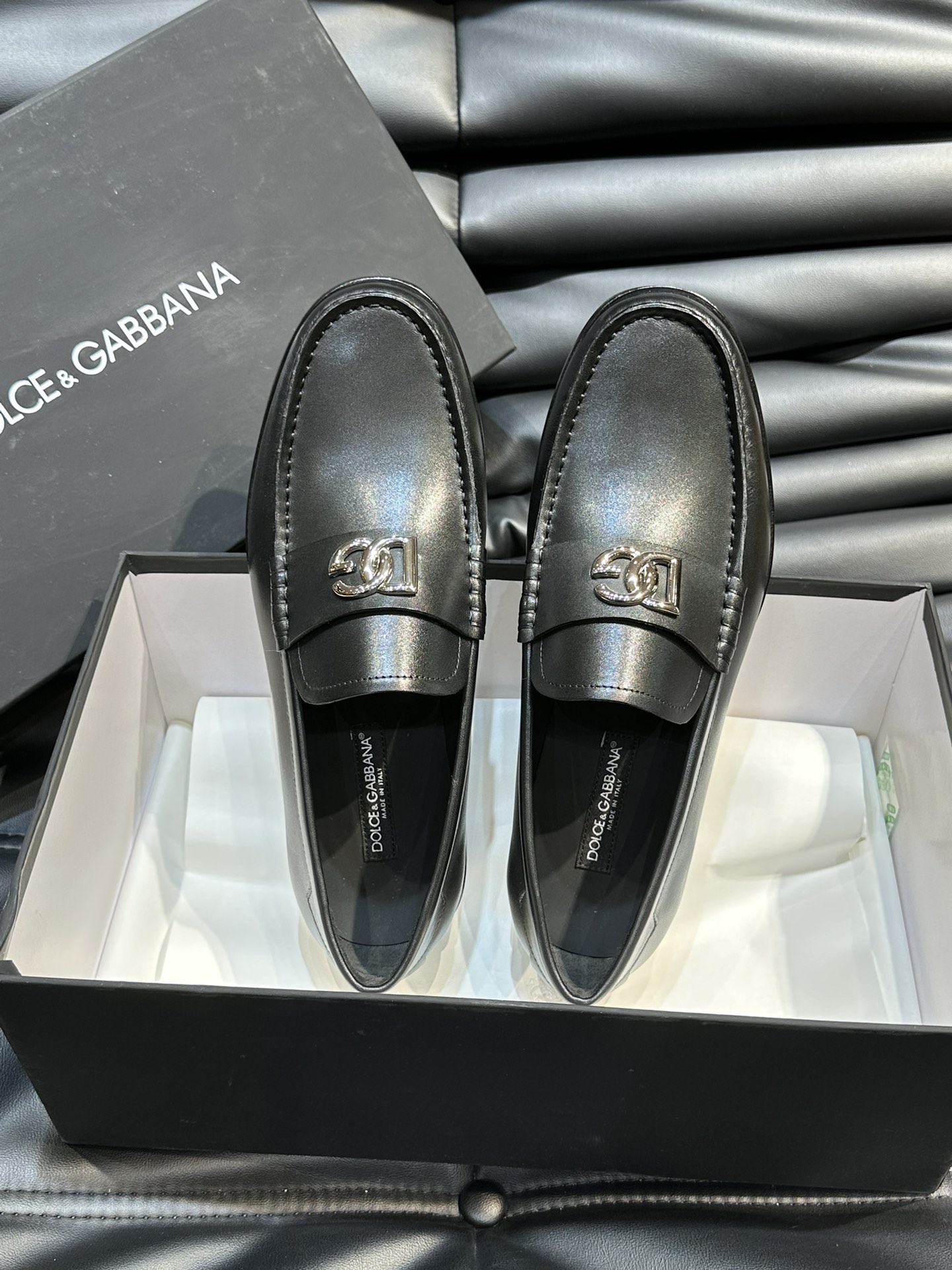 Dolce Gabbana Male Leather Shoes Real Leather Breathable S