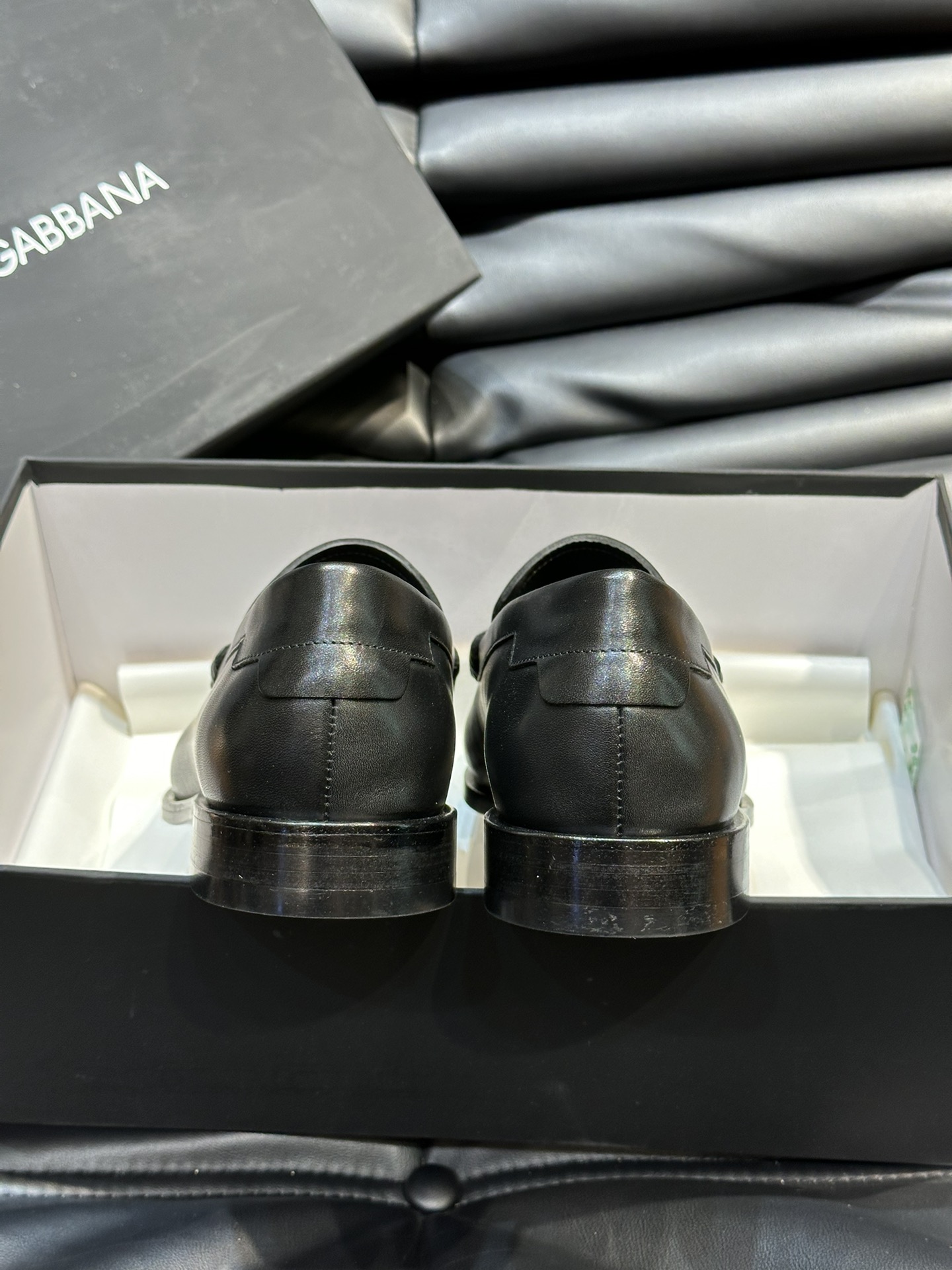 Dolce Gabbana Male Leather Shoes Real Leather Breathable S