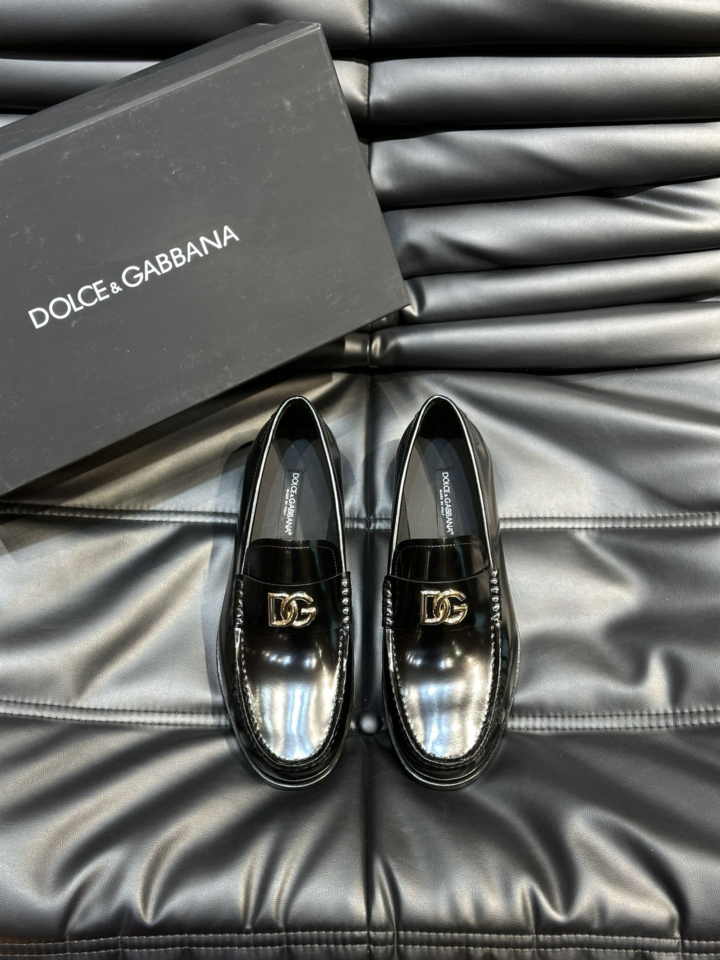 Dolce Gabbana Male Leather Shoes Real Leather Breathable S