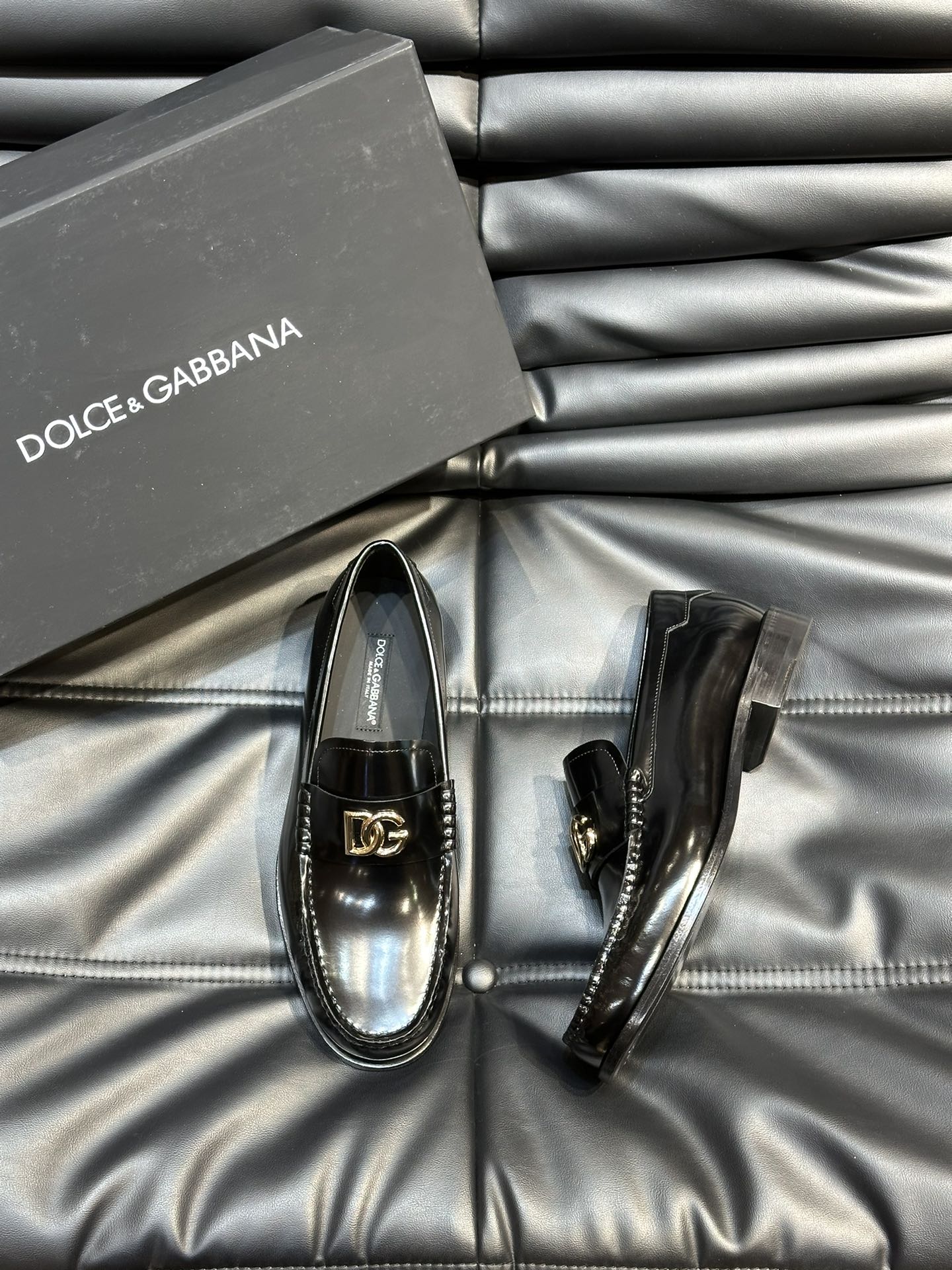 Dolce Gabbana Male Leather Shoes Real Leather Breathable S