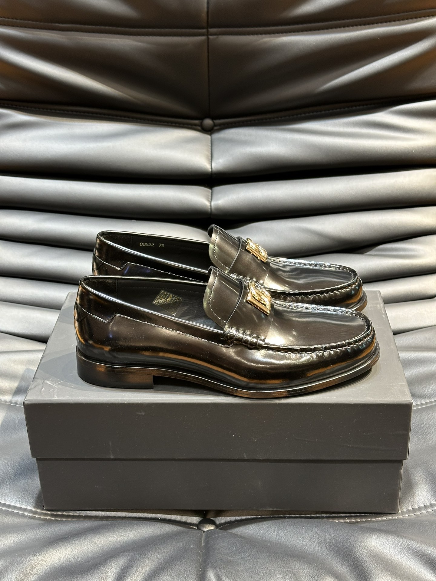 Dolce Gabbana Male Leather Shoes Real Leather Breathable S