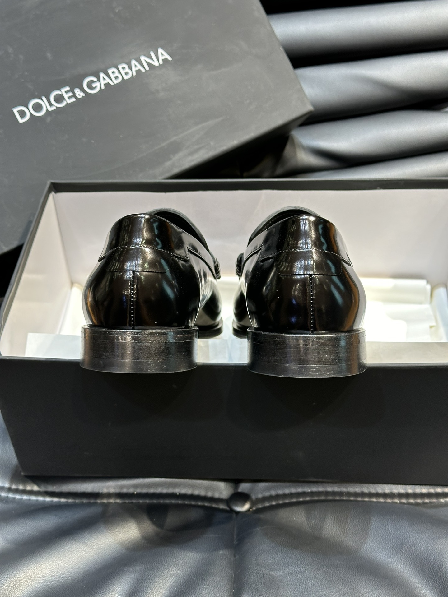 Dolce Gabbana Male Leather Shoes Real Leather Breathable S