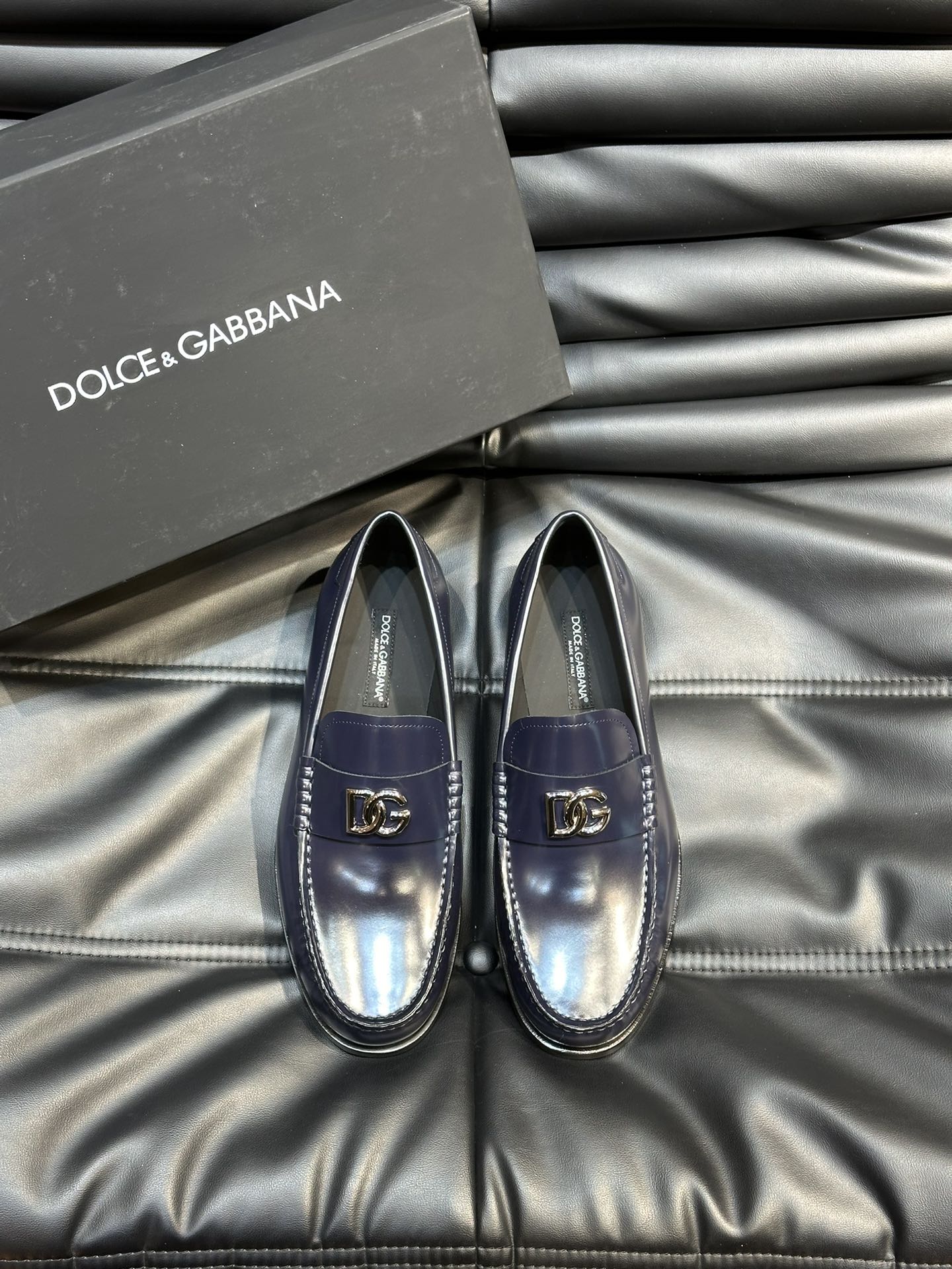 Dolce Gabbana Male Leather Shoes Real Leather Breathable S