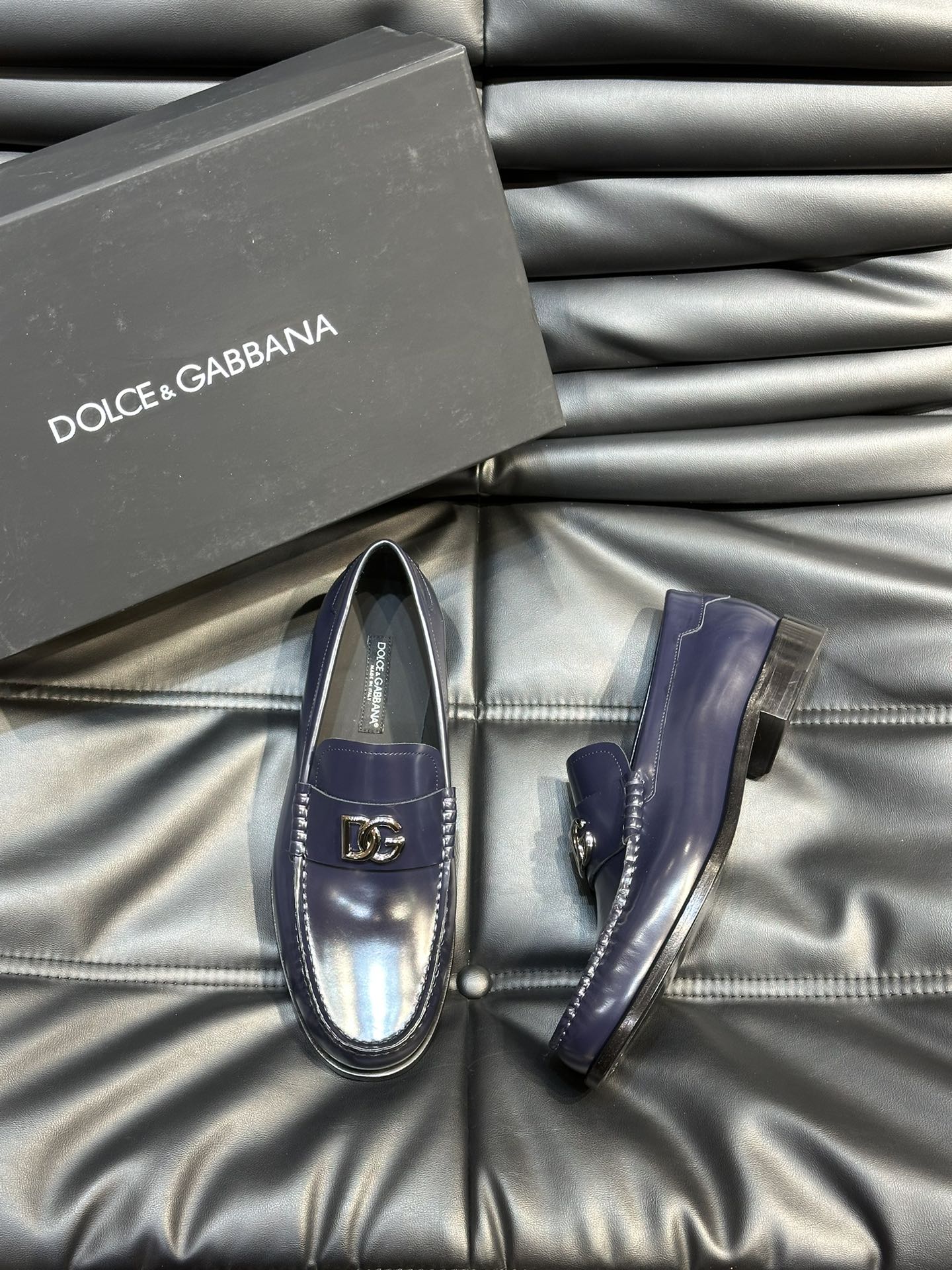 Dolce Gabbana Male Leather Shoes Real Leather Breathable S