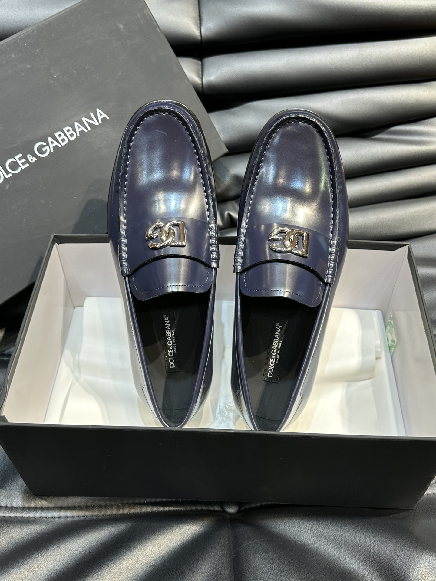 Dolce Gabbana Male Leather Shoes Real Leather Breathable S
