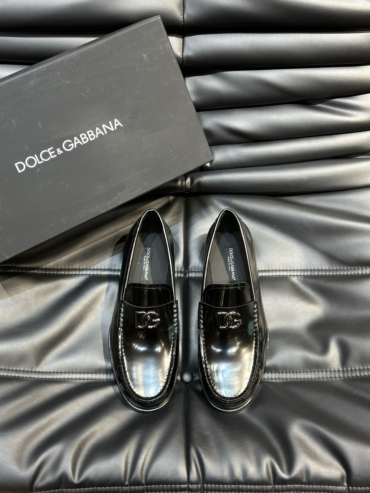 Dolce Gabbana Male Leather Shoes Real Leather Breathable S