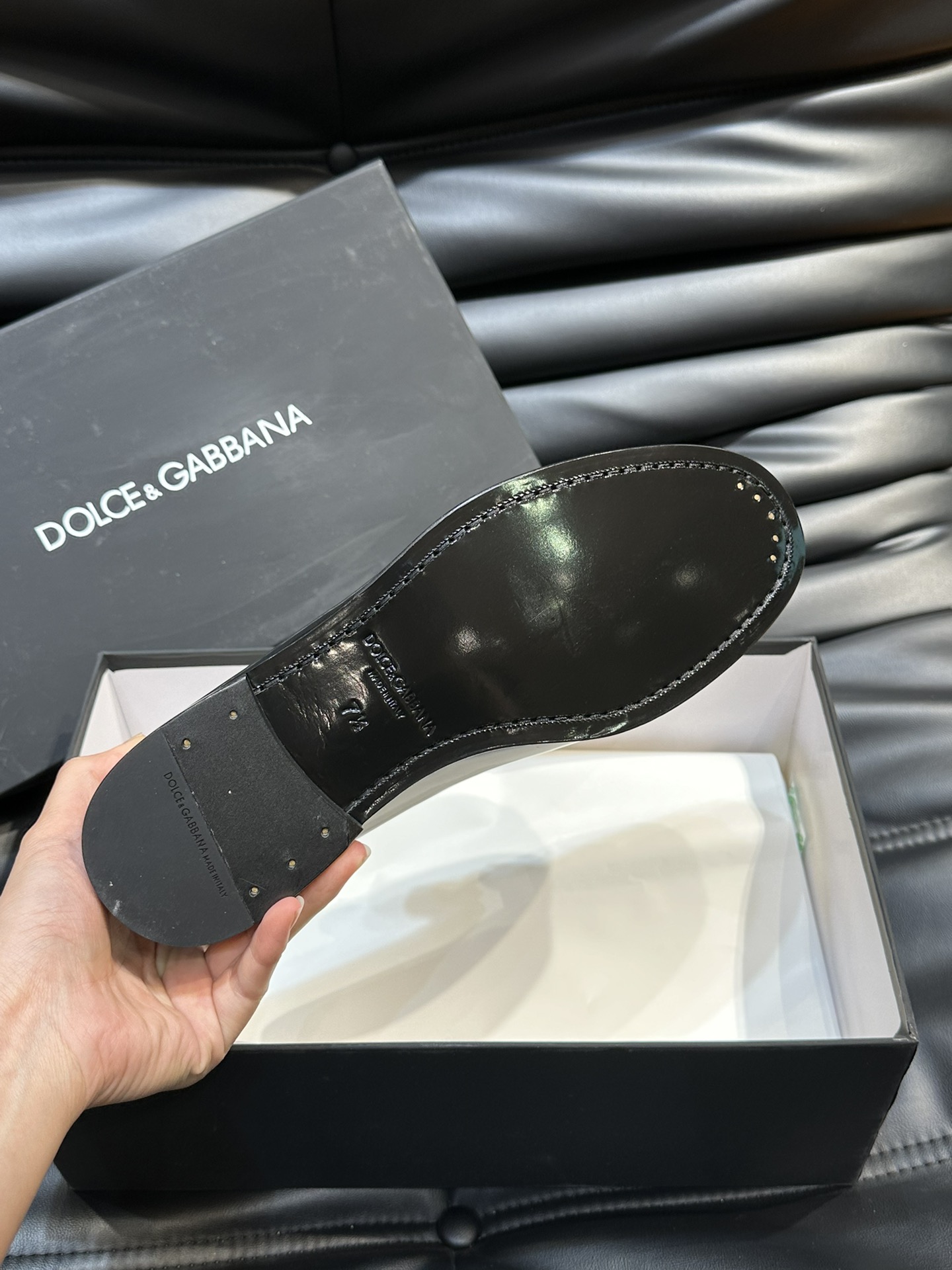 Dolce Gabbana Male Leather Shoes Real Leather Breathable S