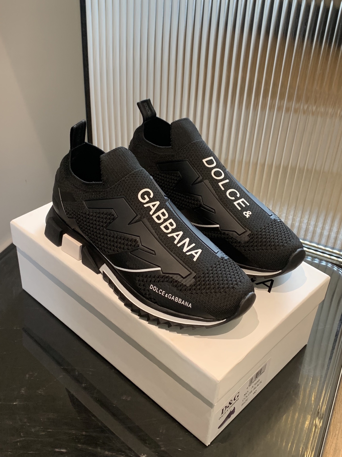 Dolce Gabbana Basic Shoes Black Breathable