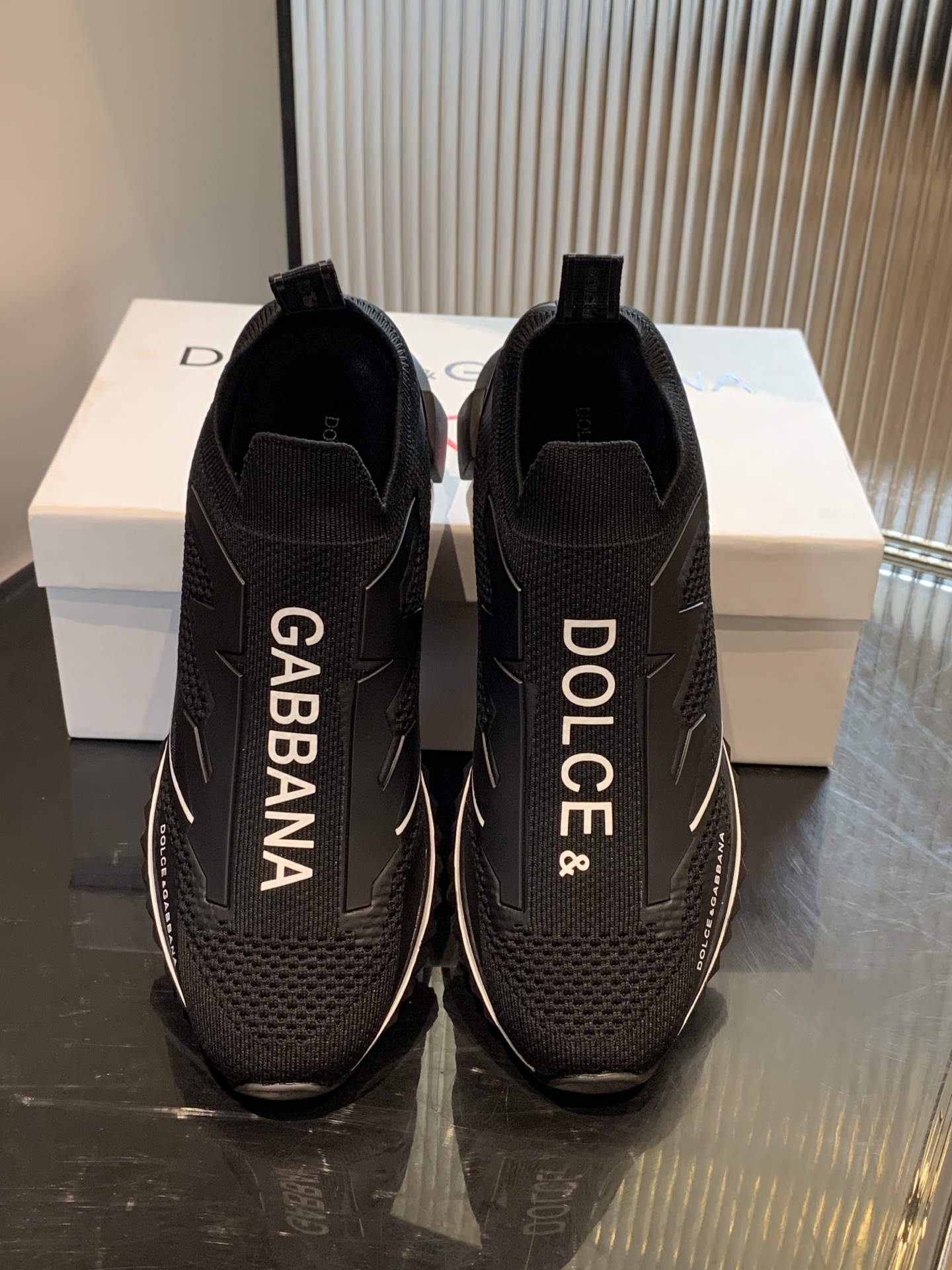 Dolce Gabbana Basic Shoes Black Breathable