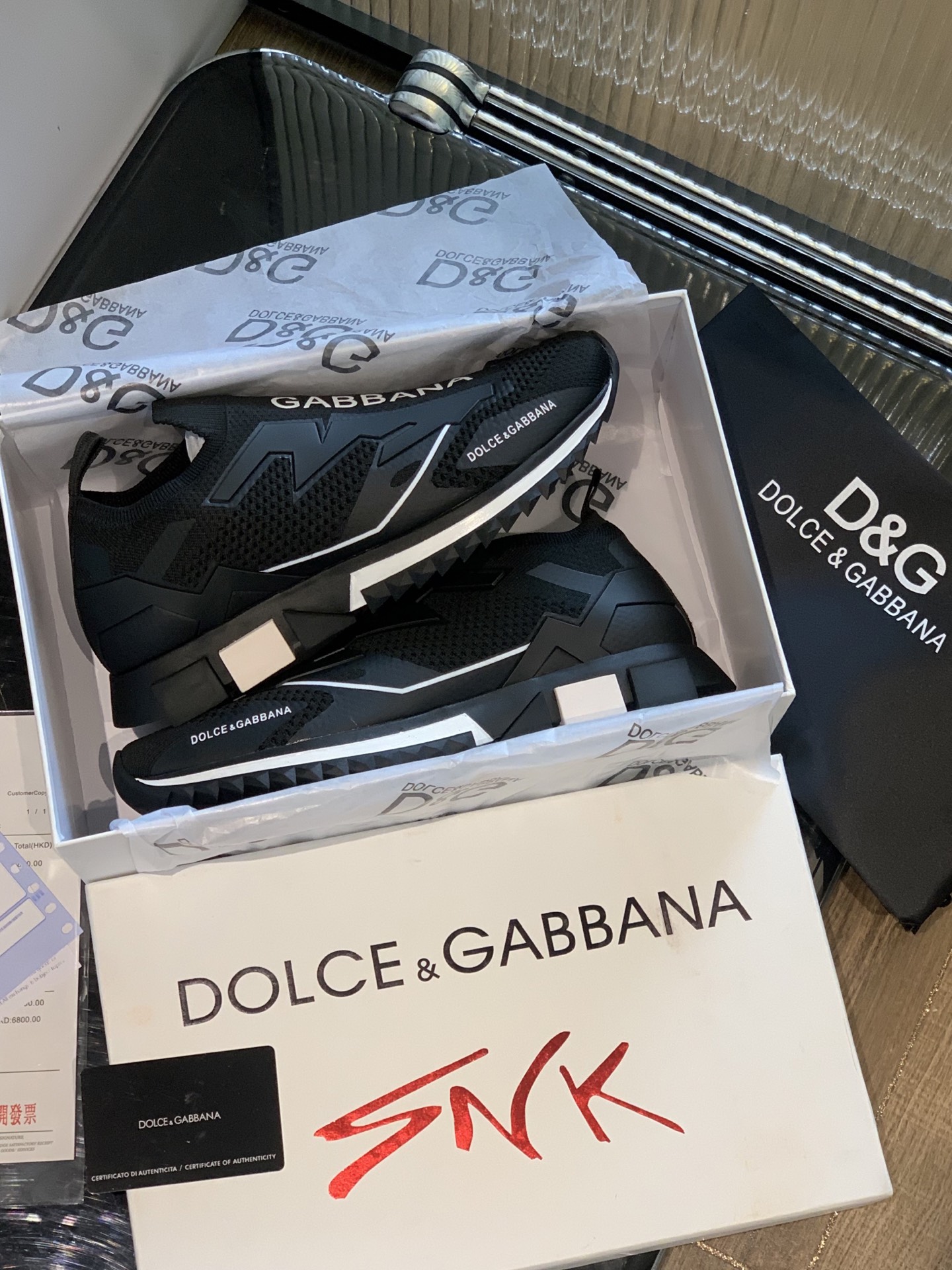 Dolce Gabbana Basic Shoes Black Breathable
