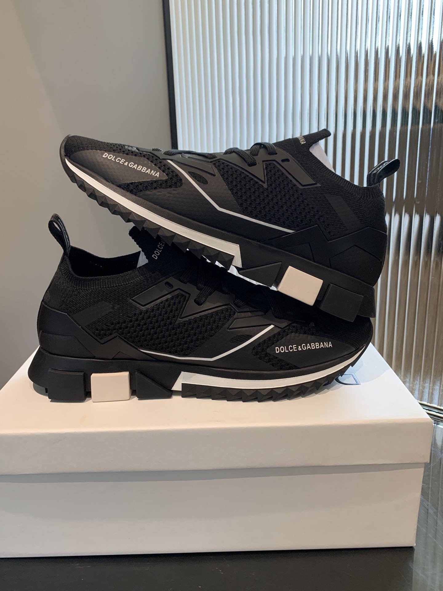 Dolce Gabbana Basic Shoes Black Breathable